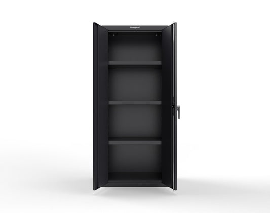 Heavy Duty 18 GA Cabinet with 3 Shelves - 30 in. W x 18 in. D x 72 in. H - 2.66-183-P-9005