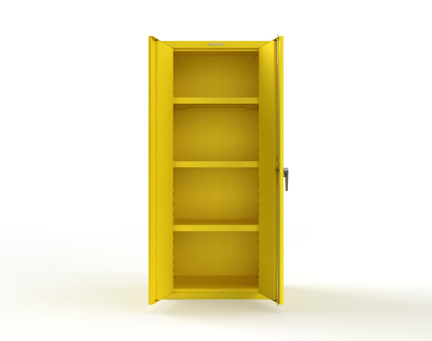 Heavy Duty 18 GA Cabinet with 3 Shelves - 30 in. W x 18 in. D x 72 in. H - 2.66-183-P-1021