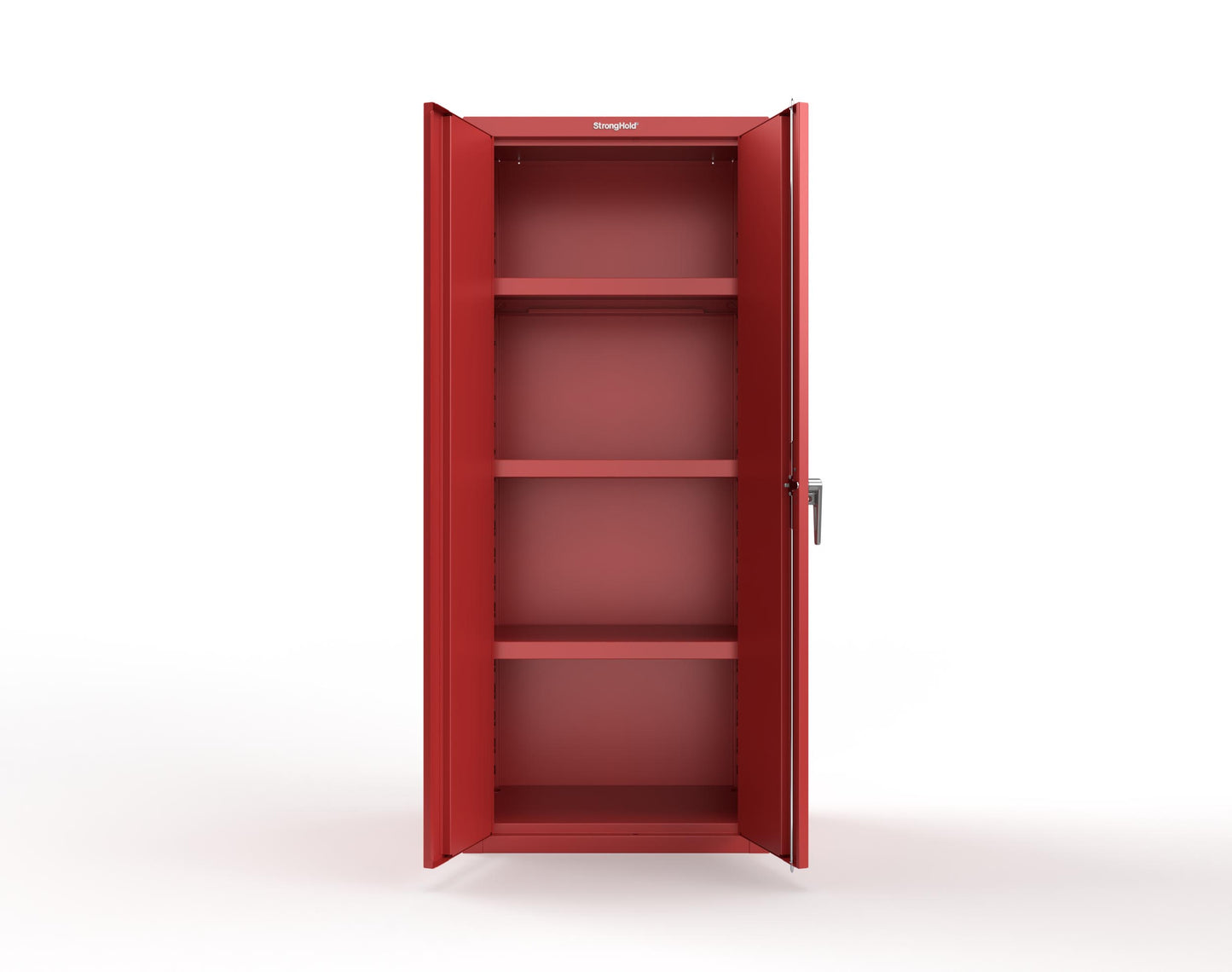 Heavy Duty 18 GA Cabinet with 3 Shelves - 30 in. W x 18 in. D x 72 in. H - 2.66-183-P-3001