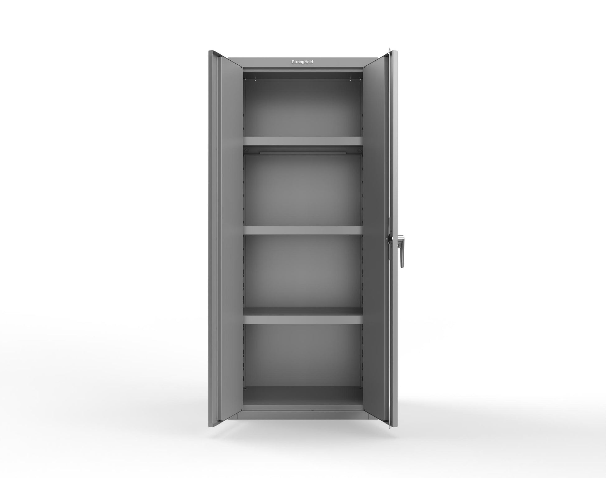 Heavy Duty 18 GA Cabinet with 3 Shelves - 30 in. W x 18 in. D x 72 in. H - 2.66-183-P-7037