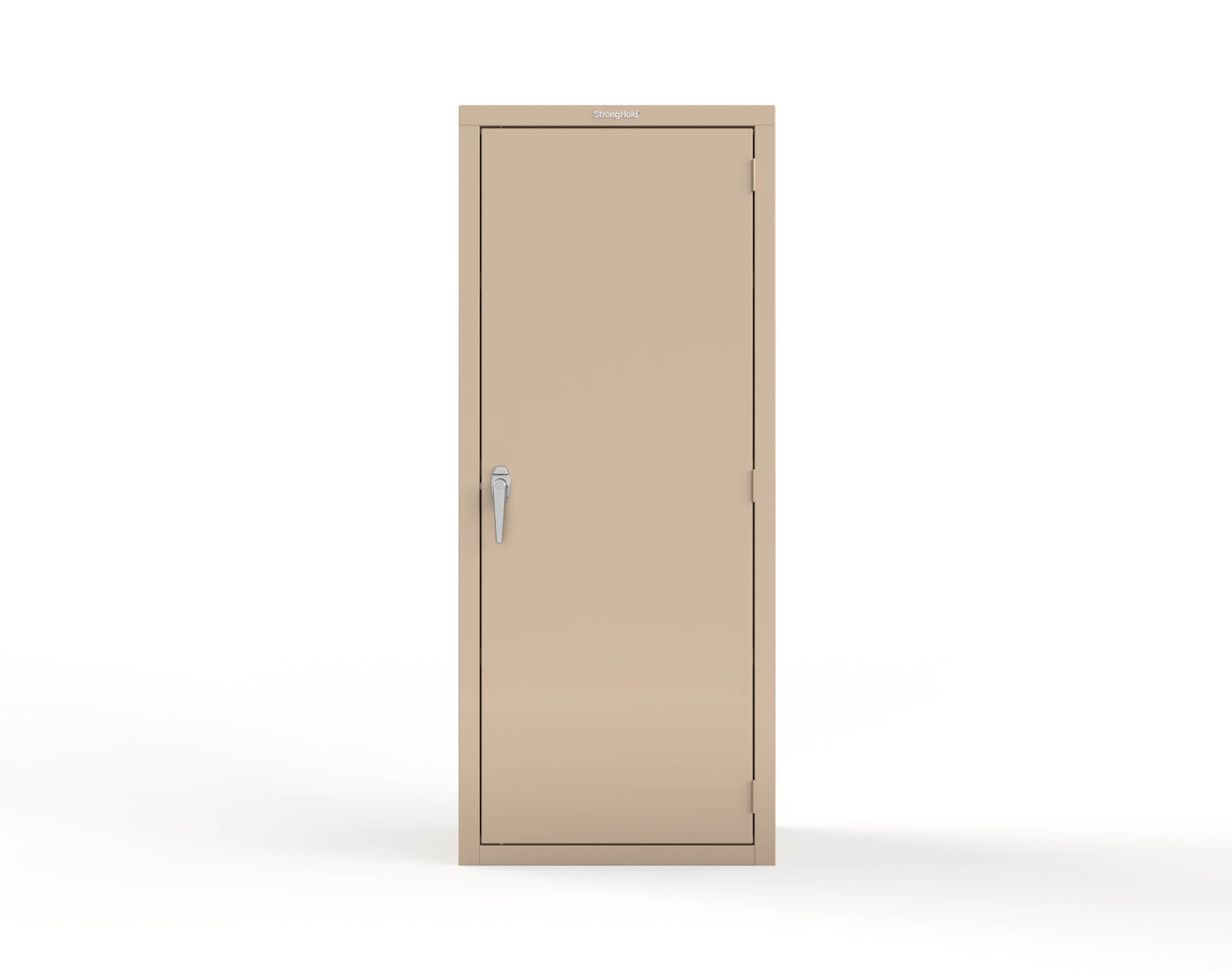 Heavy Duty 18 GA Single-Door Cabinet with 3 Shelves - 30 in. W x 18 in. D x 72 in. H - 2.66-1D-183-P-1019