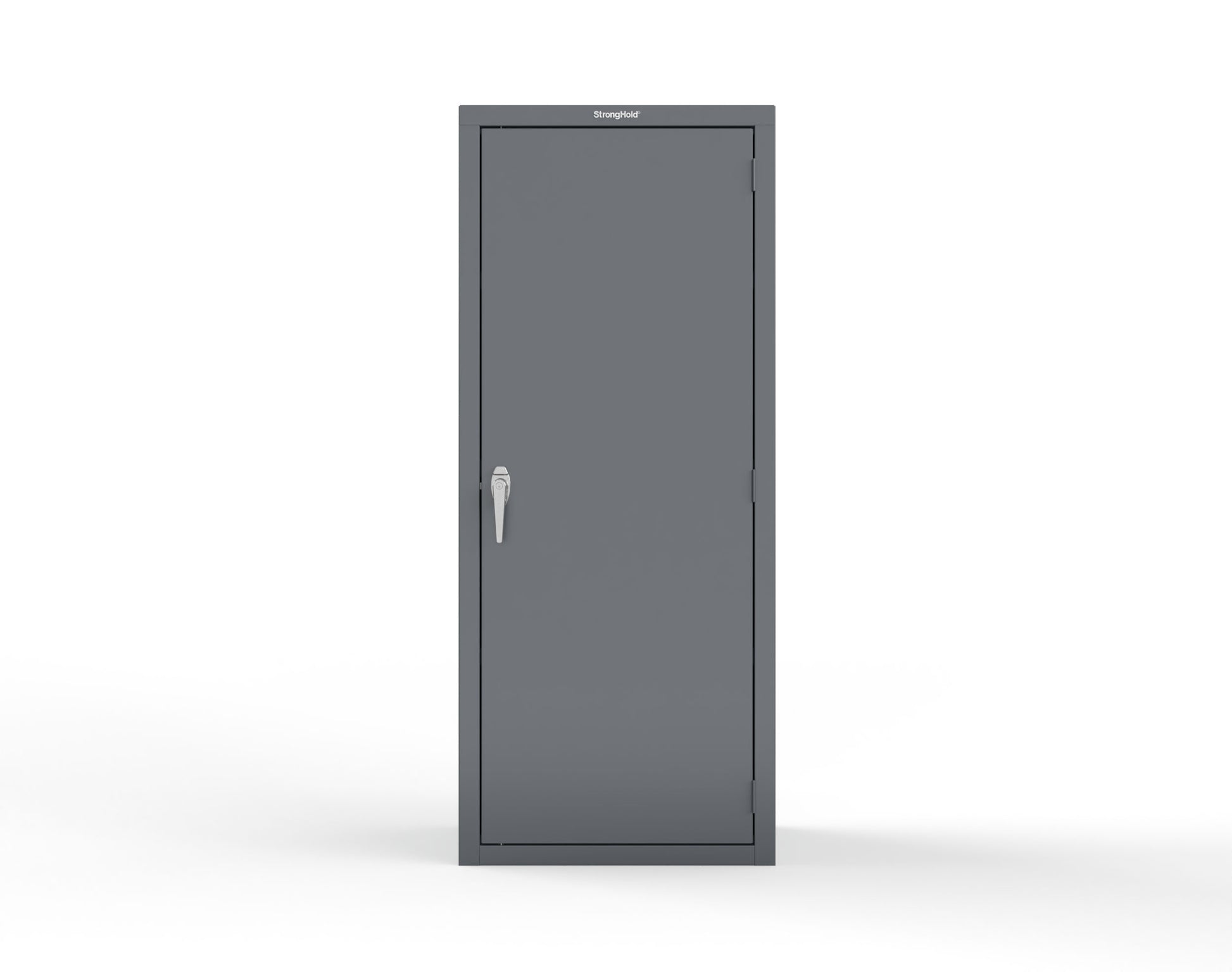 Heavy Duty 18 GA Single-Door Cabinet with 3 Shelves - 30 in. W x 18 in. D x 72 in. H - 2.66-1D-183-P-7024