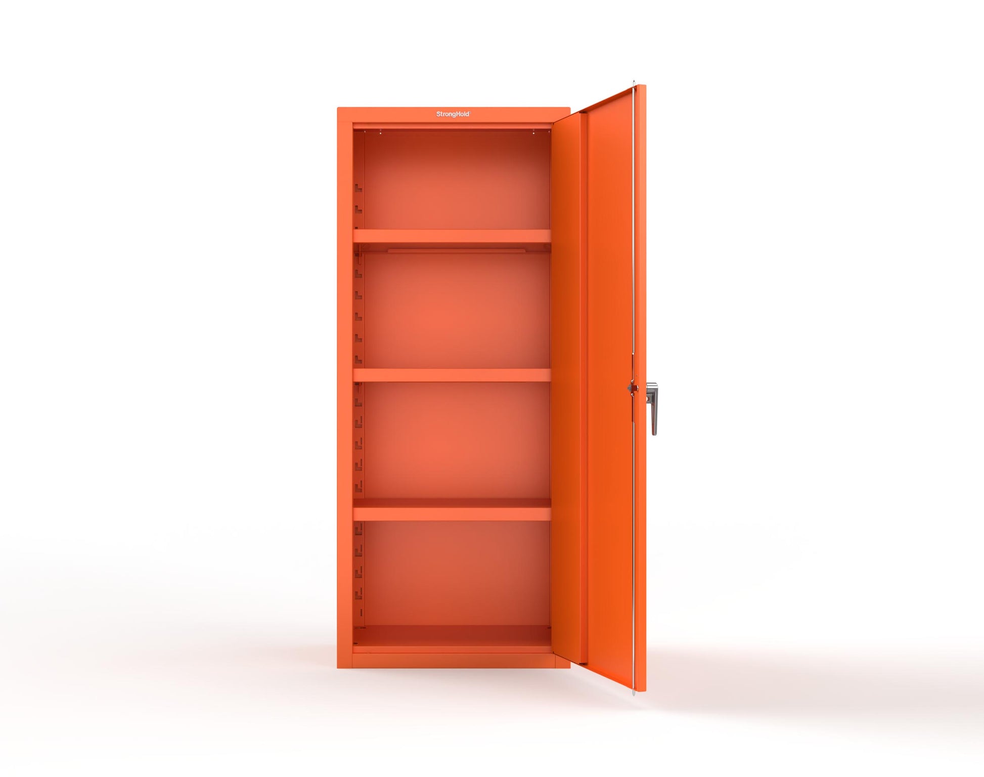 Heavy Duty 18 GA Single-Door Cabinet with 3 Shelves - 30 in. W x 18 in. D x 72 in. H - 2.66-1D-183-P-2009