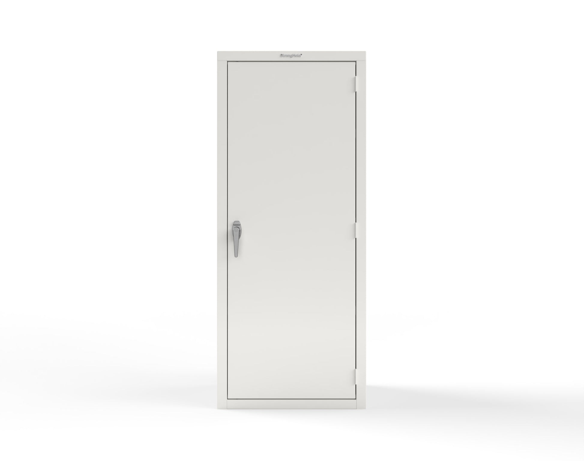 Heavy Duty 18 GA Single-Door Cabinet with 3 Shelves - 30 in. W x 24 in. D x 72 in. H - 2.66-1D-243-P-9003