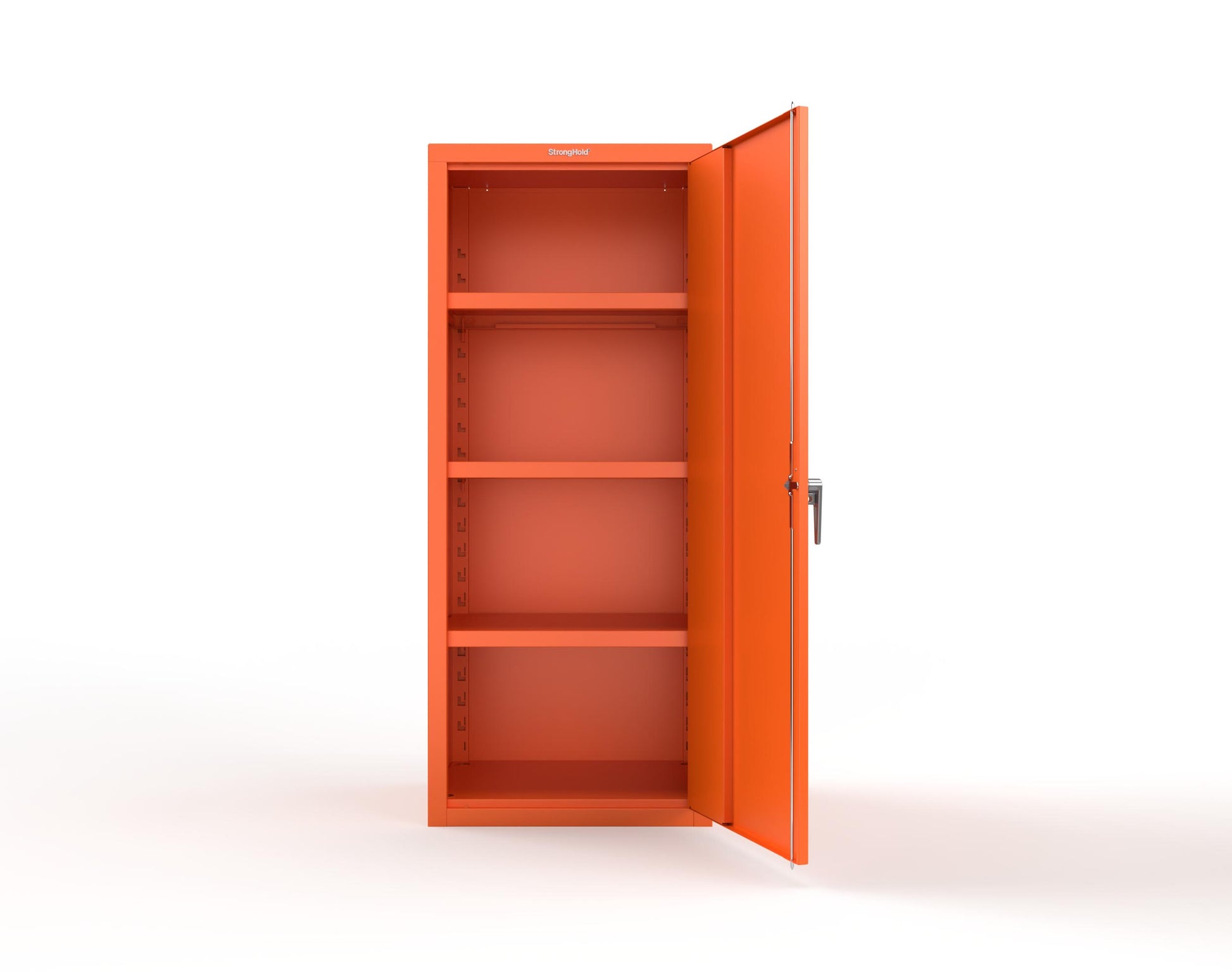 Heavy Duty 18 GA Single-Door Cabinet with 3 Shelves - 30 in. W x 24 in. D x 72 in. H - 2.66-1D-243-P-2009