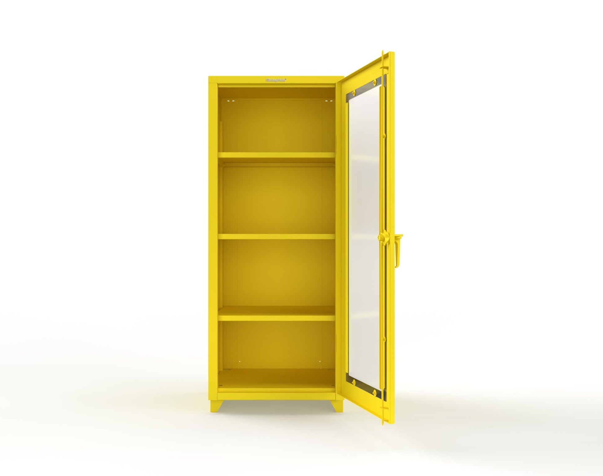 Extra Heavy Duty 14 GA Clearview Cabinet, Single Door - 30 In. W x 24 In. D x 75 In. H - 2.66-1LD-243-L-1021