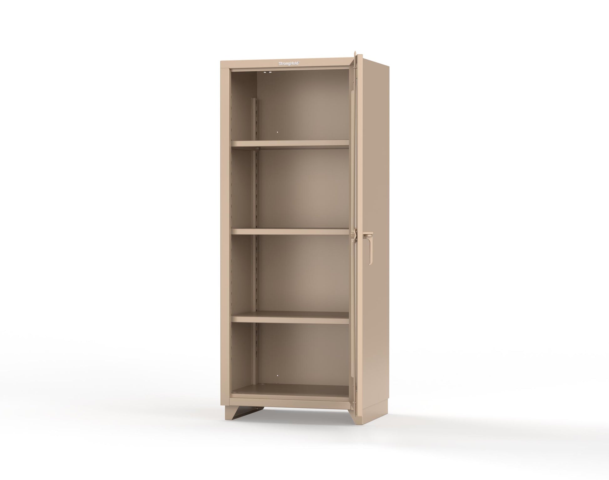 Extra Heavy Duty 14 GA Clearview Cabinet, Single Door - 30 In. W x 24 In. D x 75 In. H - 2.66-1LD-243-L-1019