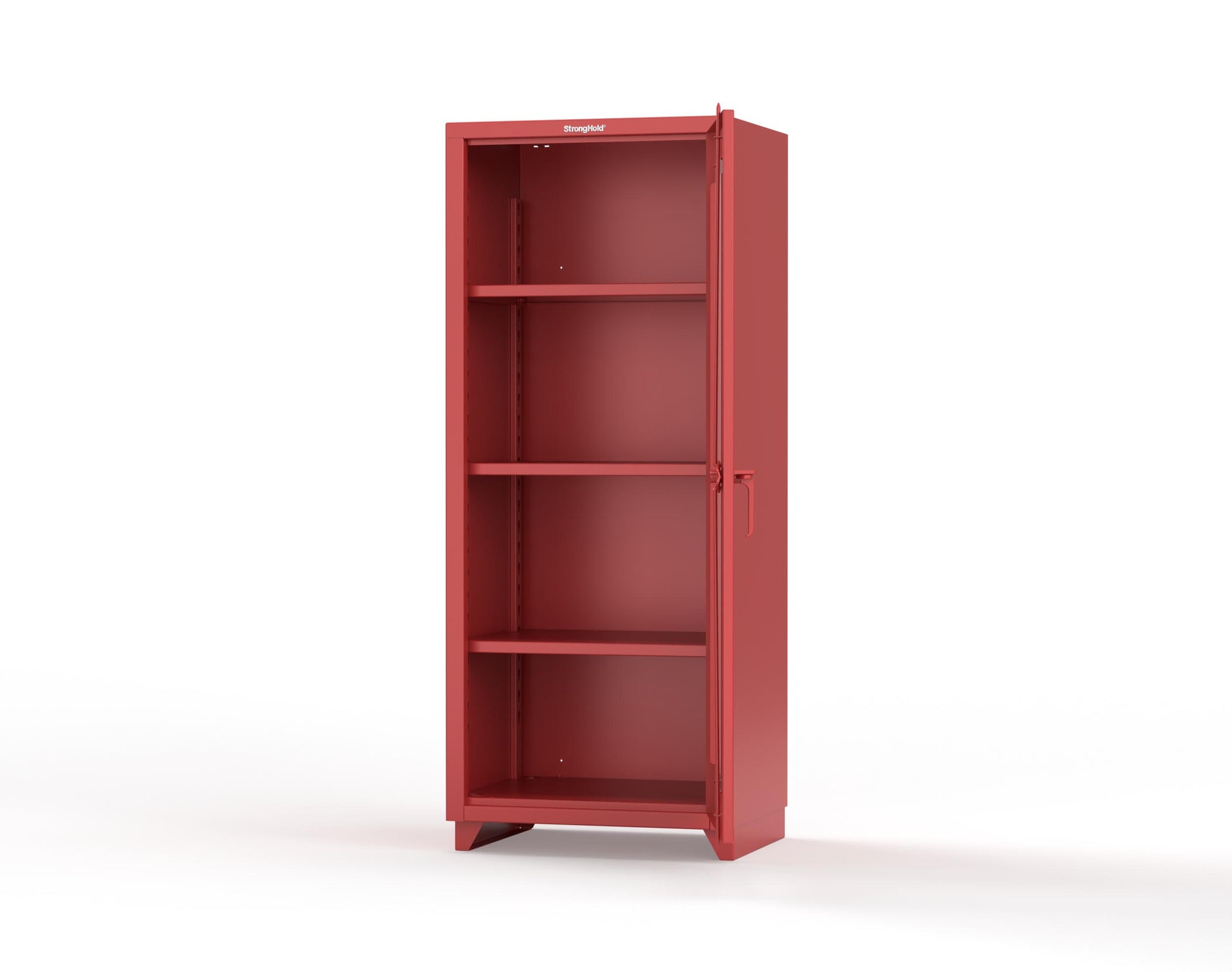 Extra Heavy Duty 14 GA Clearview Cabinet, Single Door - 30 In. W x 24 In. D x 75 In. H - 2.66-1LD-243-L-3001