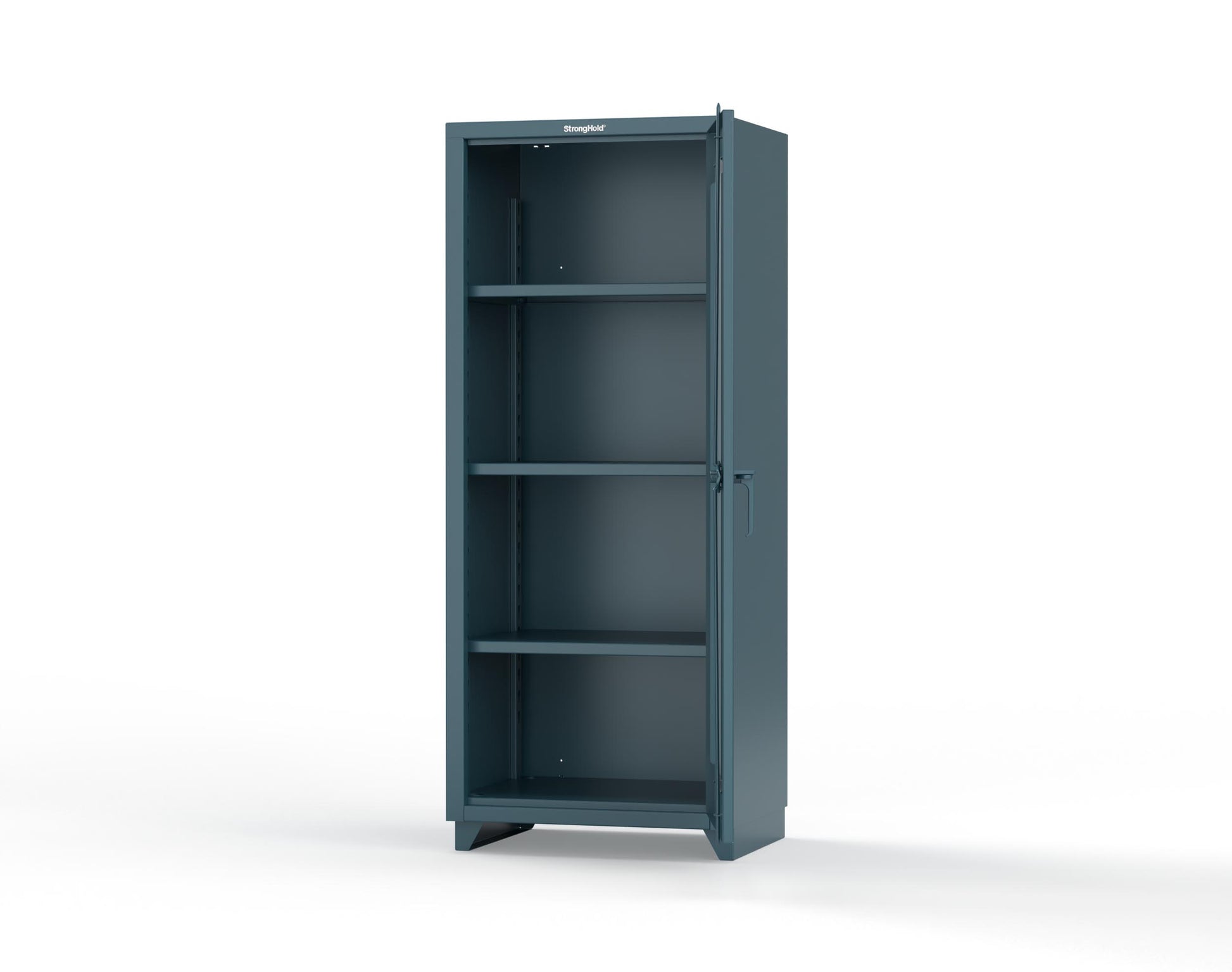 Extra Heavy Duty 14 GA Clearview Cabinet, Single Door - 30 In. W x 24 In. D x 75 In. H - 2.66-1LD-243-L-5001