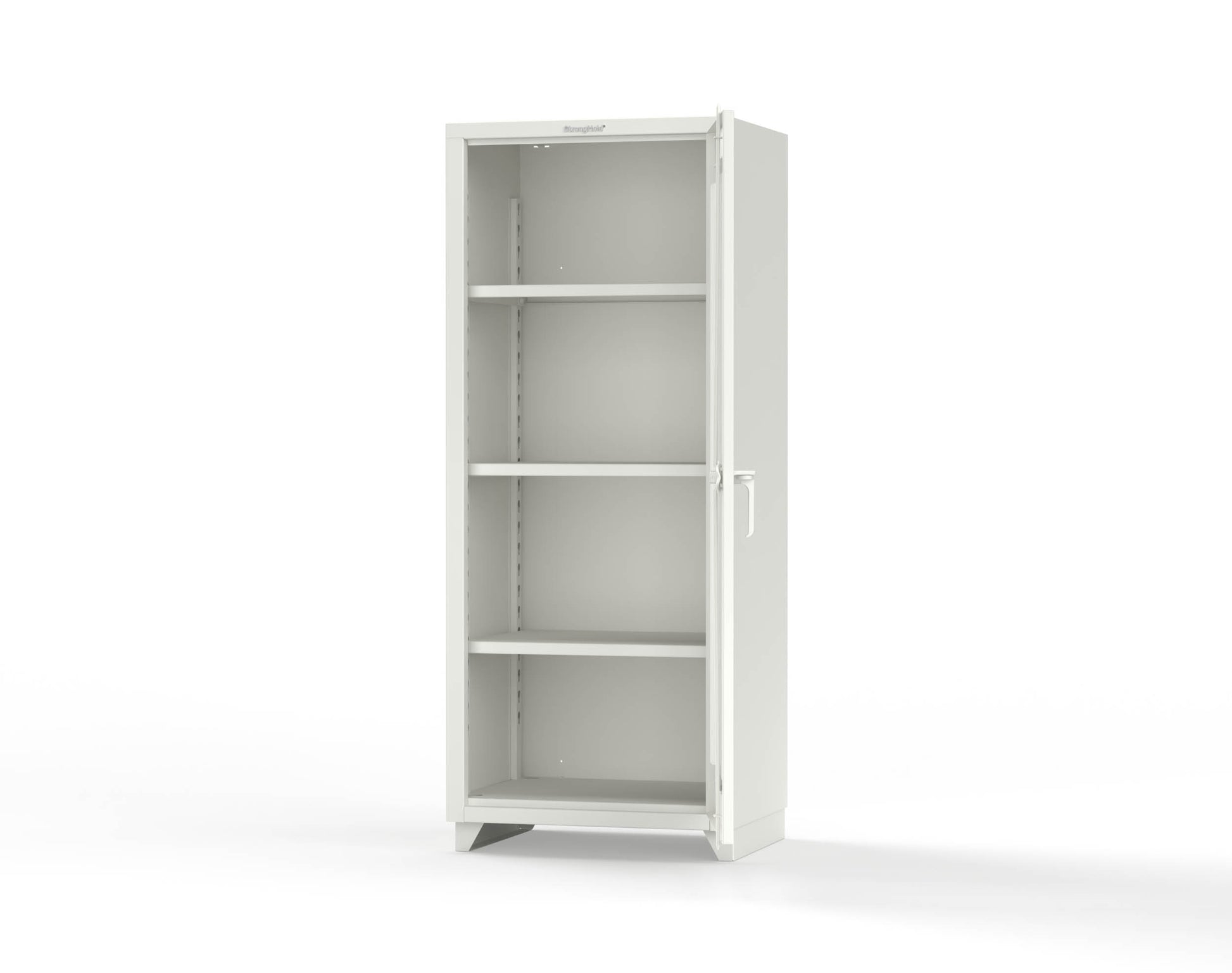 Extra Heavy Duty 14 GA Clearview Cabinet, Single Door - 30 In. W x 24 In. D x 75 In. H - 2.66-1LD-243-L-9003