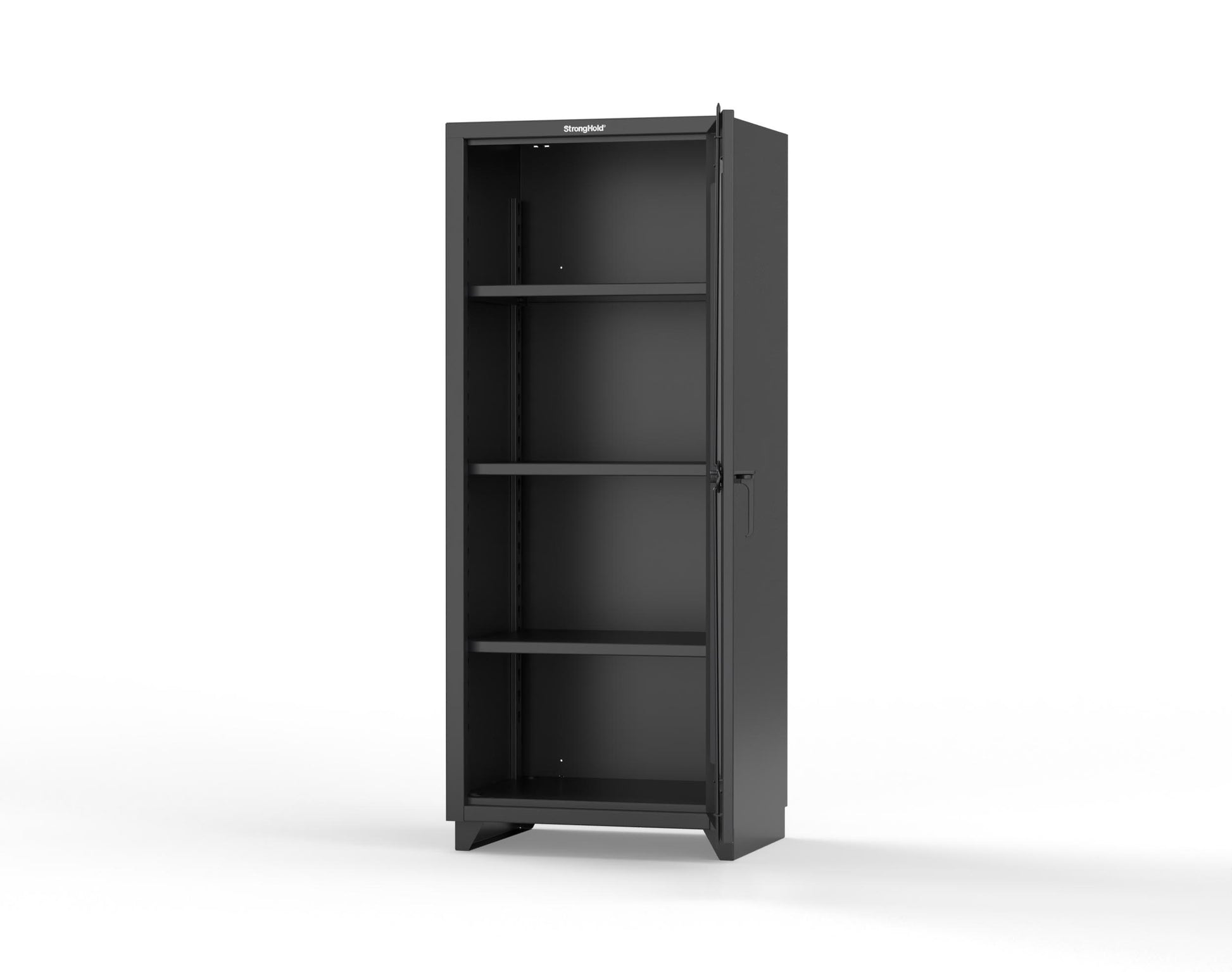 Extra Heavy Duty 14 GA Clearview Cabinet, Single Door - 30 In. W x 24 In. D x 75 In. H - 2.66-1LD-243-L-9005