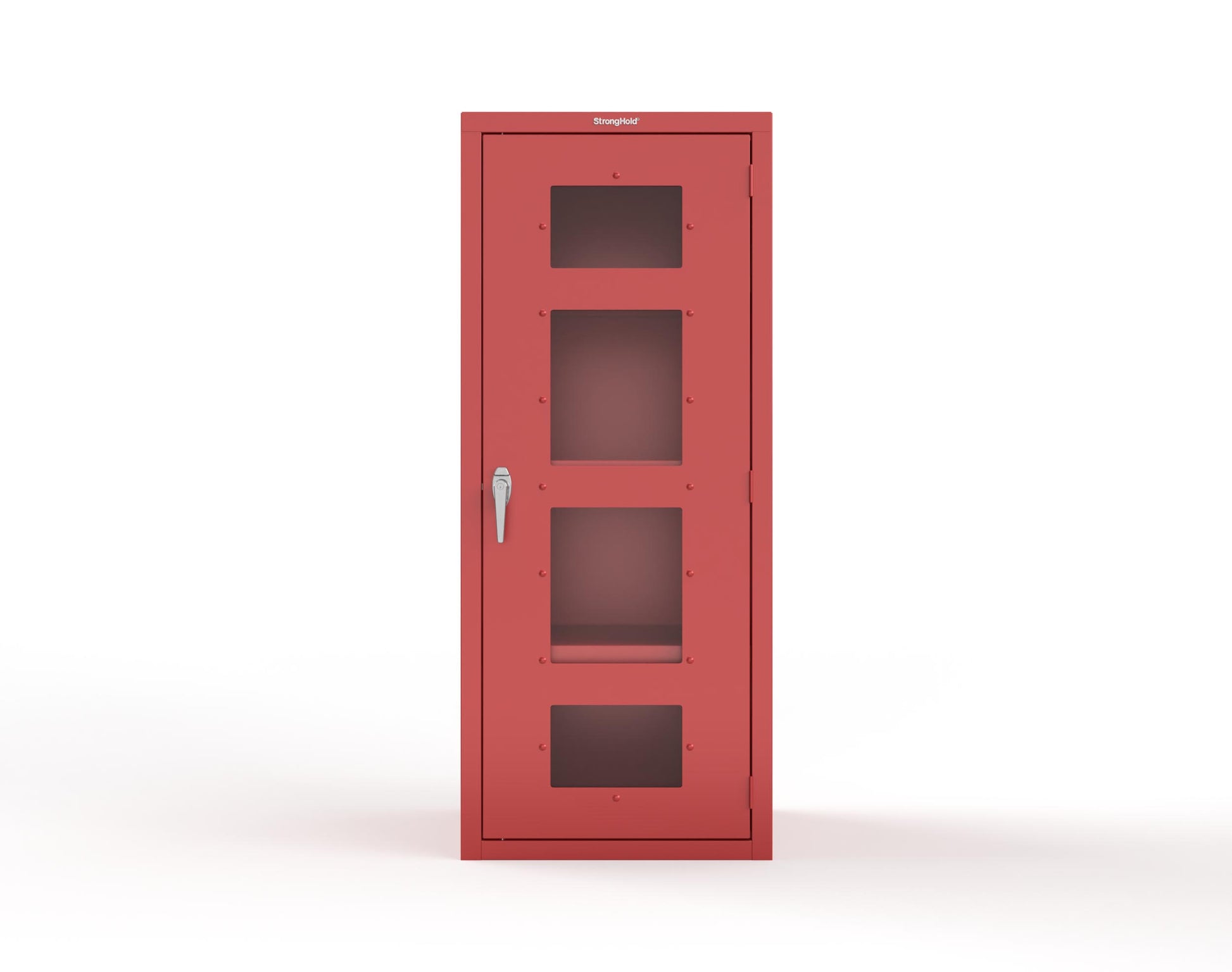 Heavy Duty 18 GA Cabinet with a Clearview Door - 30 in. W x 24 in. D x 72 in. H - 2.66-1LD-243-P-3001