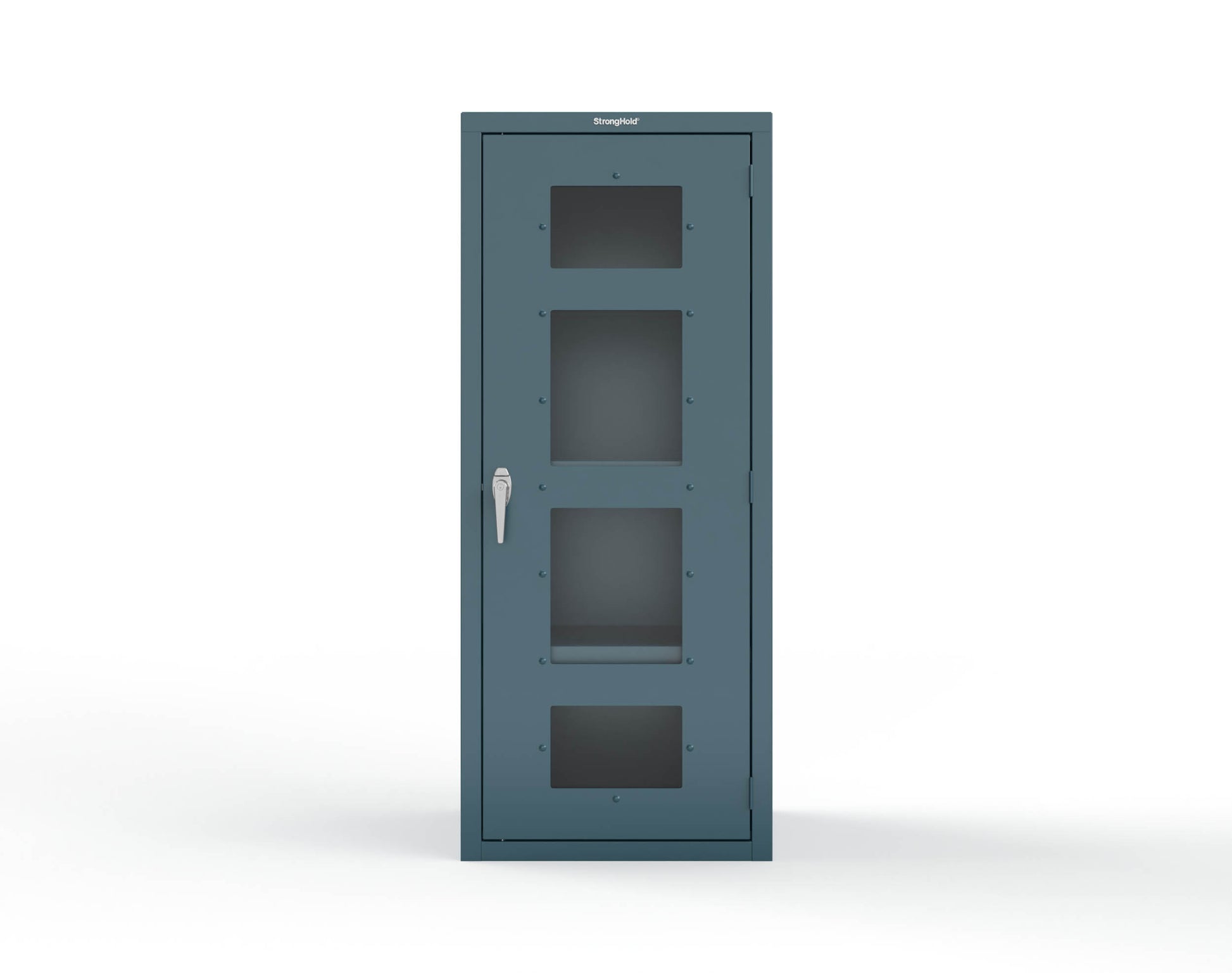 Heavy Duty 18 GA Cabinet with a Clearview Door - 30 in. W x 24 in. D x 72 in. H - 2.66-1LD-243-P-5001