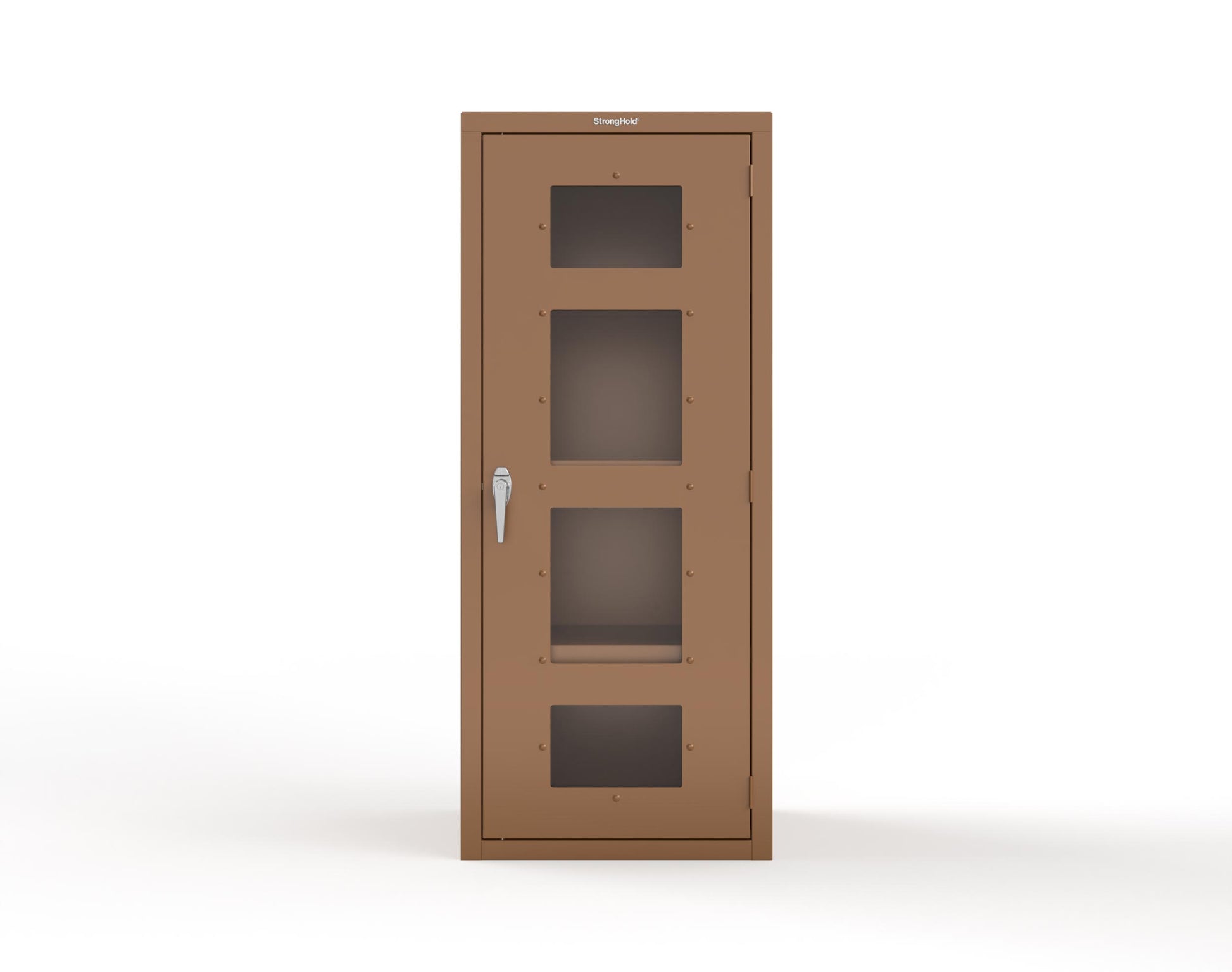 Heavy Duty 18 GA Cabinet with a Clearview Door - 30 in. W x 24 in. D x 72 in. H - 2.66-1LD-243-P-8008