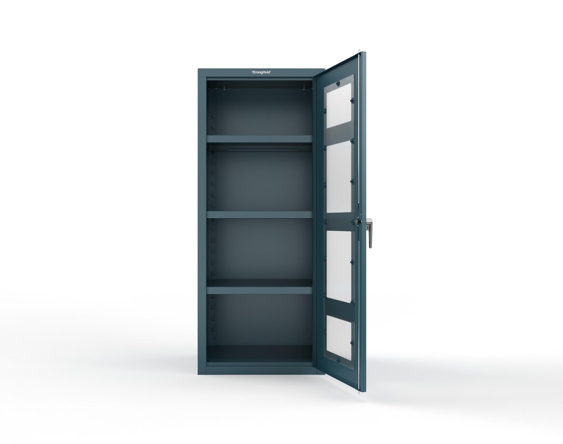 Heavy Duty 18 GA Cabinet with a Clearview Door - 30 in. W x 24 in. D x 72 in. H - 2.66-1LD-243-P-5001