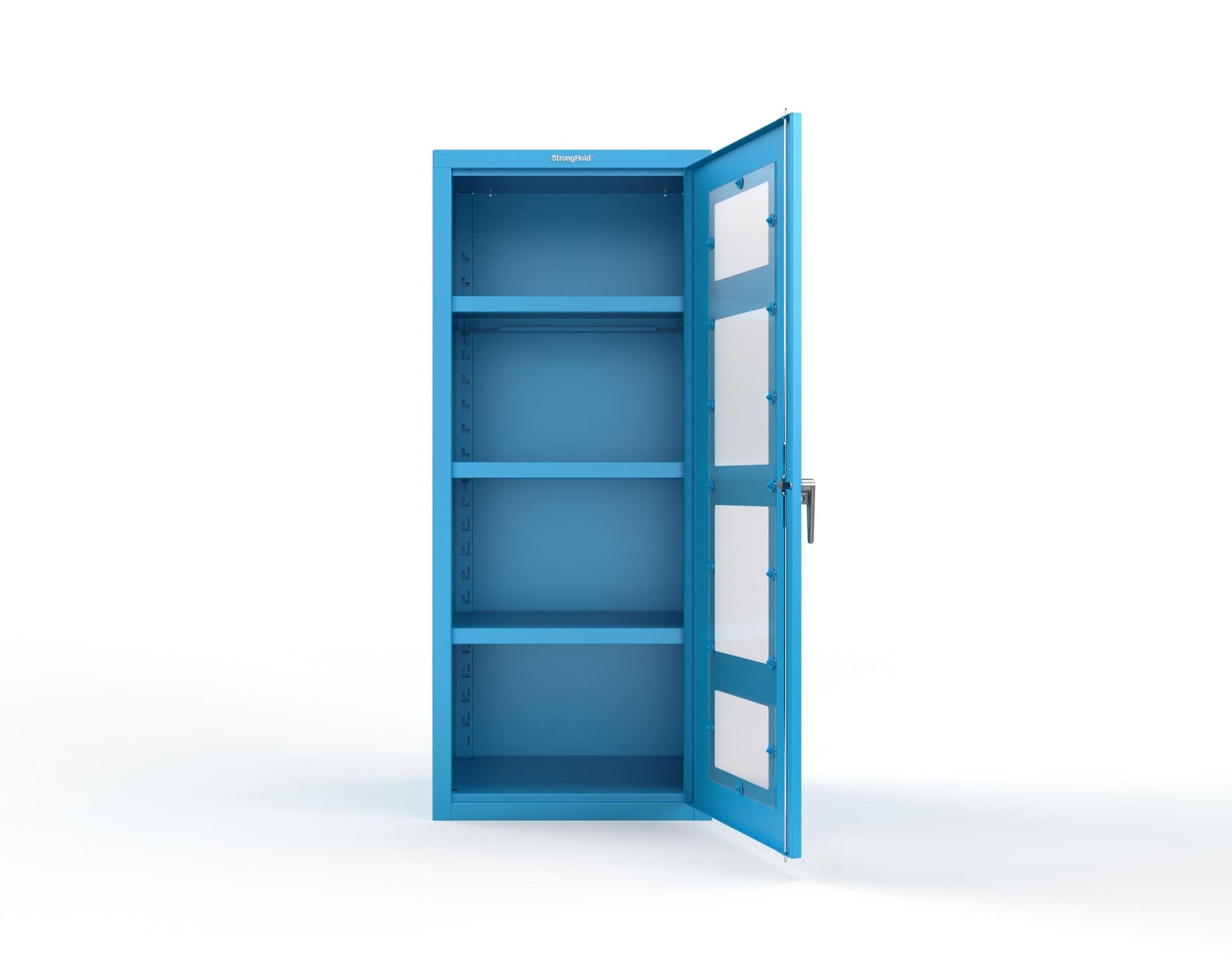 Heavy Duty 18 GA Cabinet with a Clearview Door - 30 in. W x 24 in. D x 72 in. H - 2.66-1LD-243-P-5012