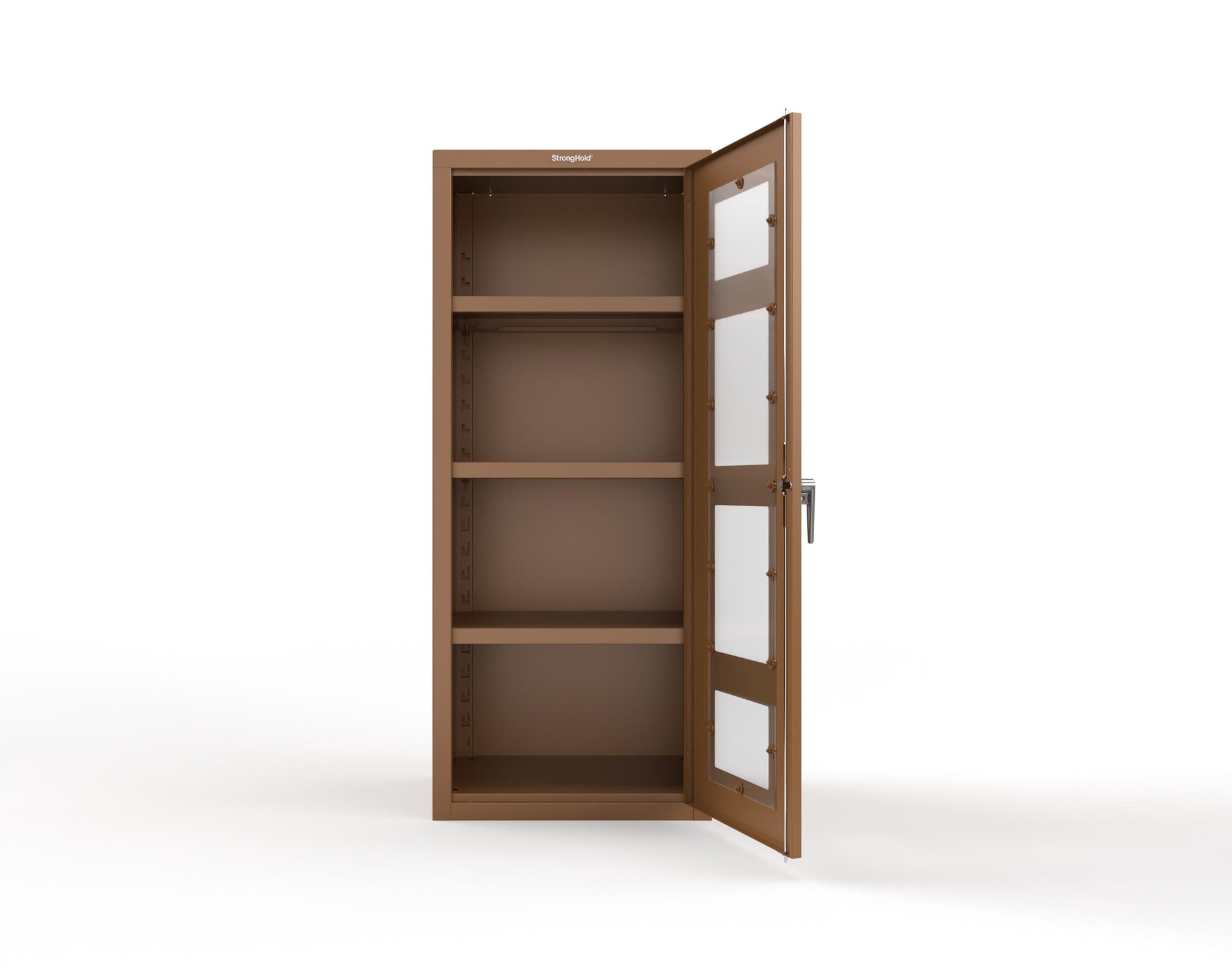 Heavy Duty 18 GA Cabinet with a Clearview Door - 30 in. W x 24 in. D x 72 in. H - 2.66-1LD-243-P-8008