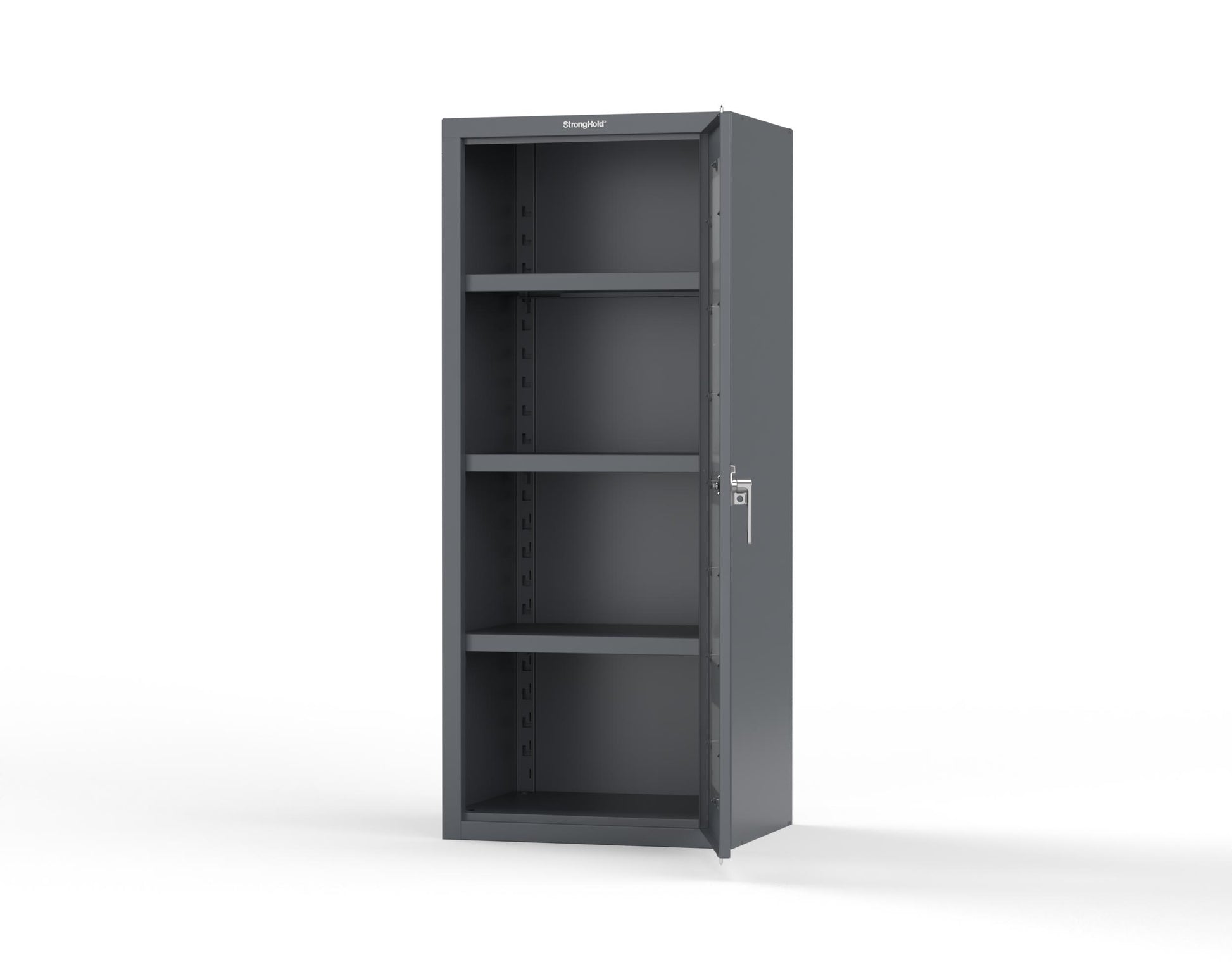 Heavy Duty 18 GA Cabinet with a Clearview Door - 30 in. W x 24 in. D x 72 in. H - 2.66-1LD-243-P-7024