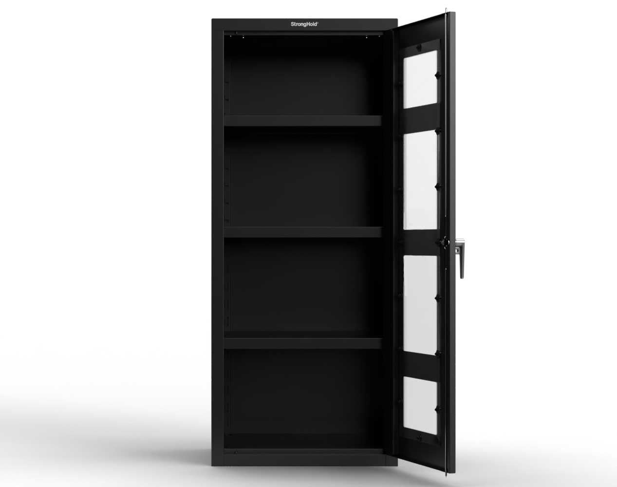 Heavy Duty 18 GA Cabinet with a Clearview Door - 30 in. W x 24 in. D x 72 in. H