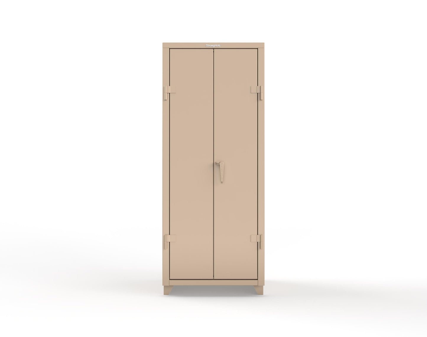 Extra Heavy Duty 14 GA Cabinet with 3 Shelves - 30 in. W x 24 in. D x 75 in. H - 2.66-243-L-1019