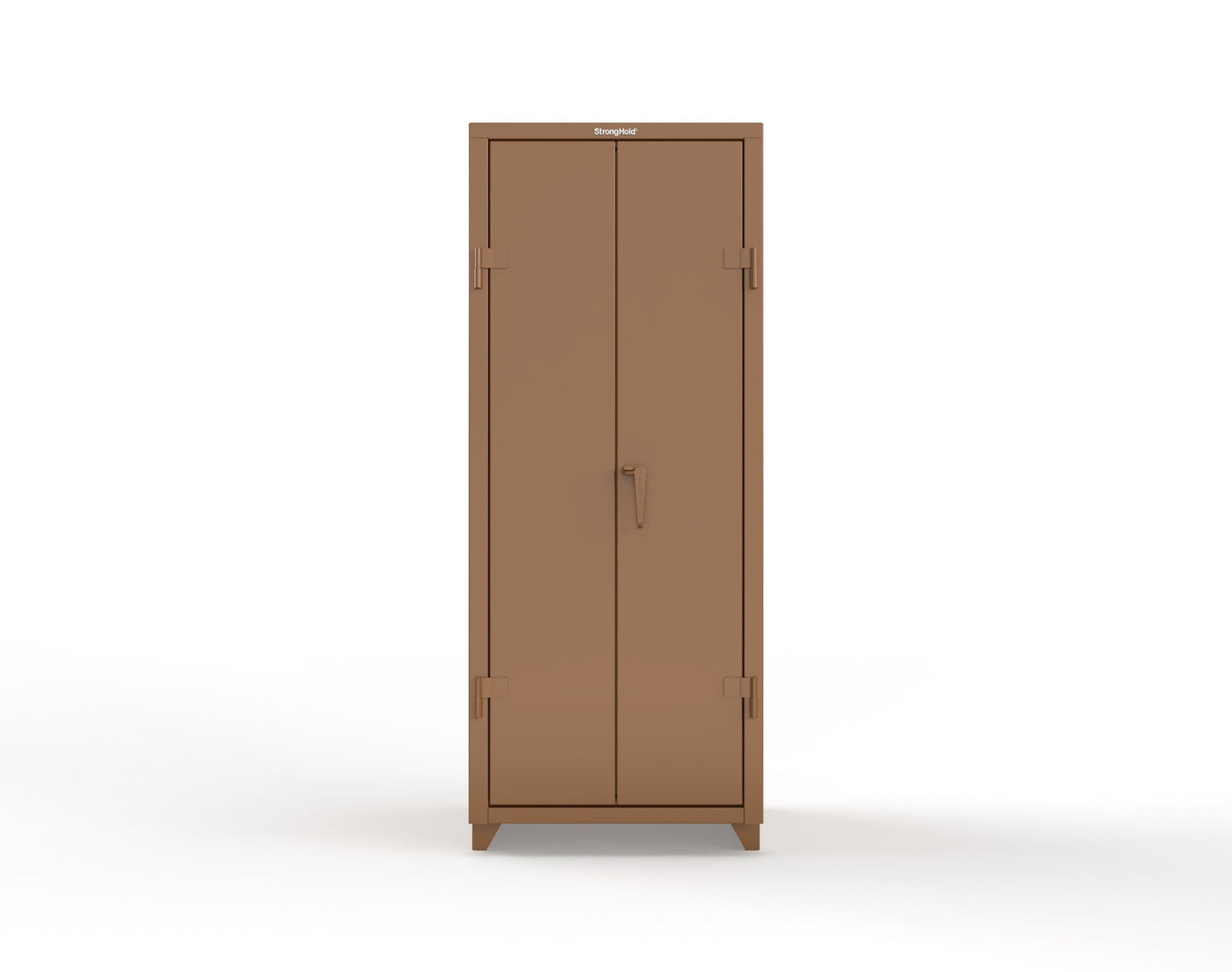 Extra Heavy Duty 14 GA Cabinet with 3 Shelves - 30 in. W x 24 in. D x 75 in. H - 2.66-243-L-8008