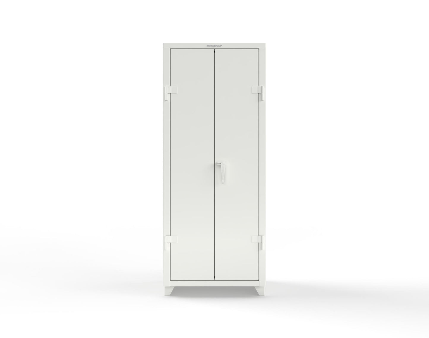 Extra Heavy Duty 14 GA Cabinet with 3 Shelves - 30 in. W x 24 in. D x 75 in. H - 2.66-243-L-9003