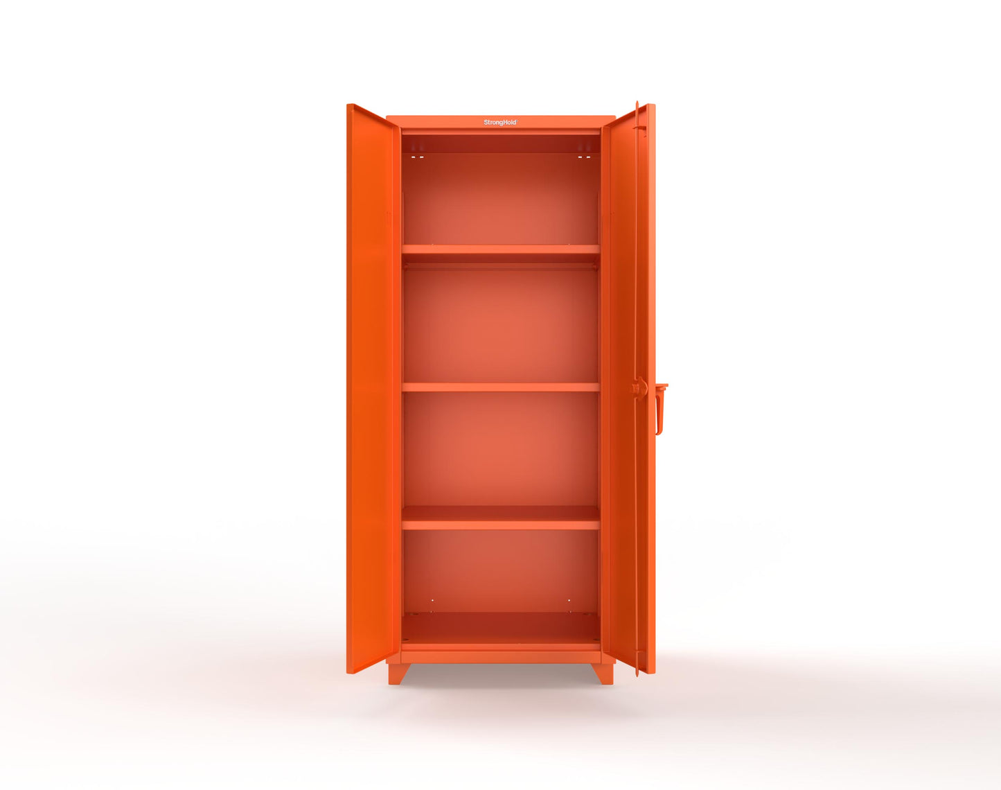 Extra Heavy Duty 14 GA Cabinet with 3 Shelves - 30 in. W x 24 in. D x 75 in. H - 2.66-243-L-2009