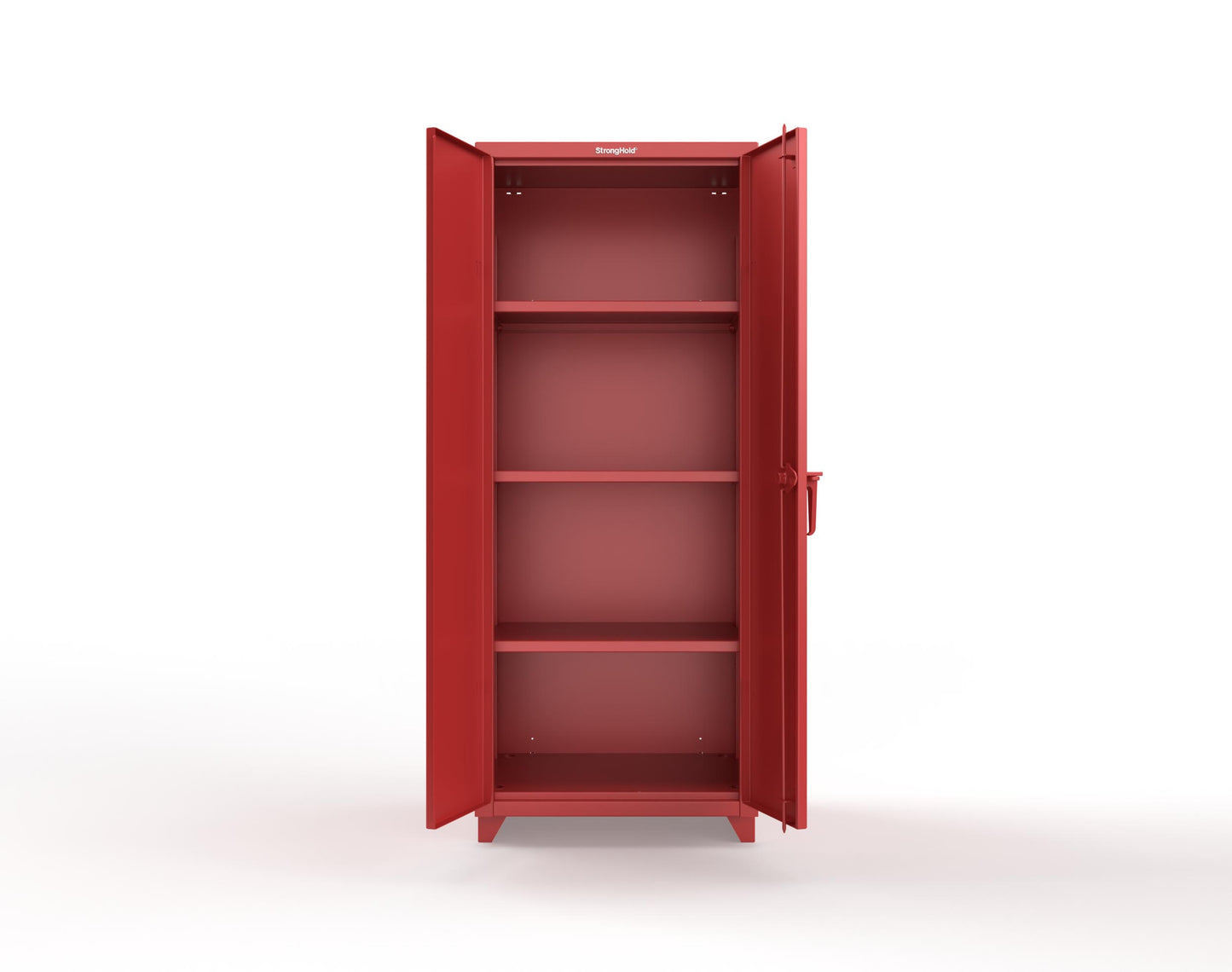 Extra Heavy Duty 14 GA Cabinet with 3 Shelves - 30 in. W x 24 in. D x 75 in. H - 2.66-243-L-3001