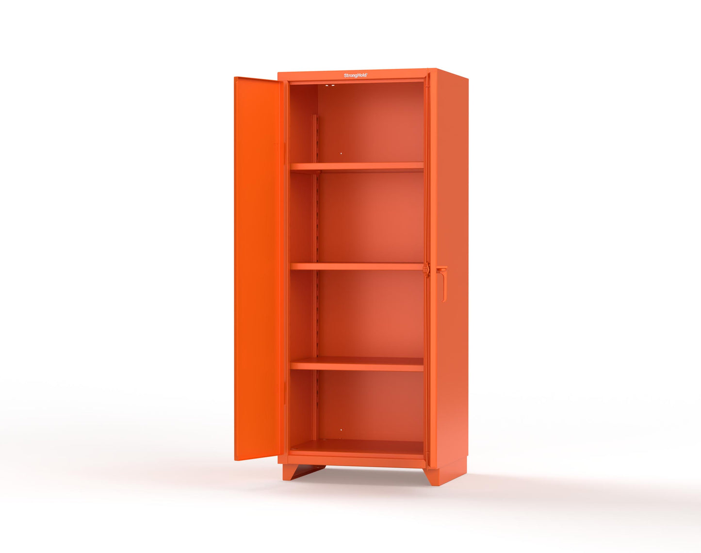 Extra Heavy Duty 14 GA Cabinet with 3 Shelves - 30 in. W x 24 in. D x 75 in. H - 2.66-243-L-2009