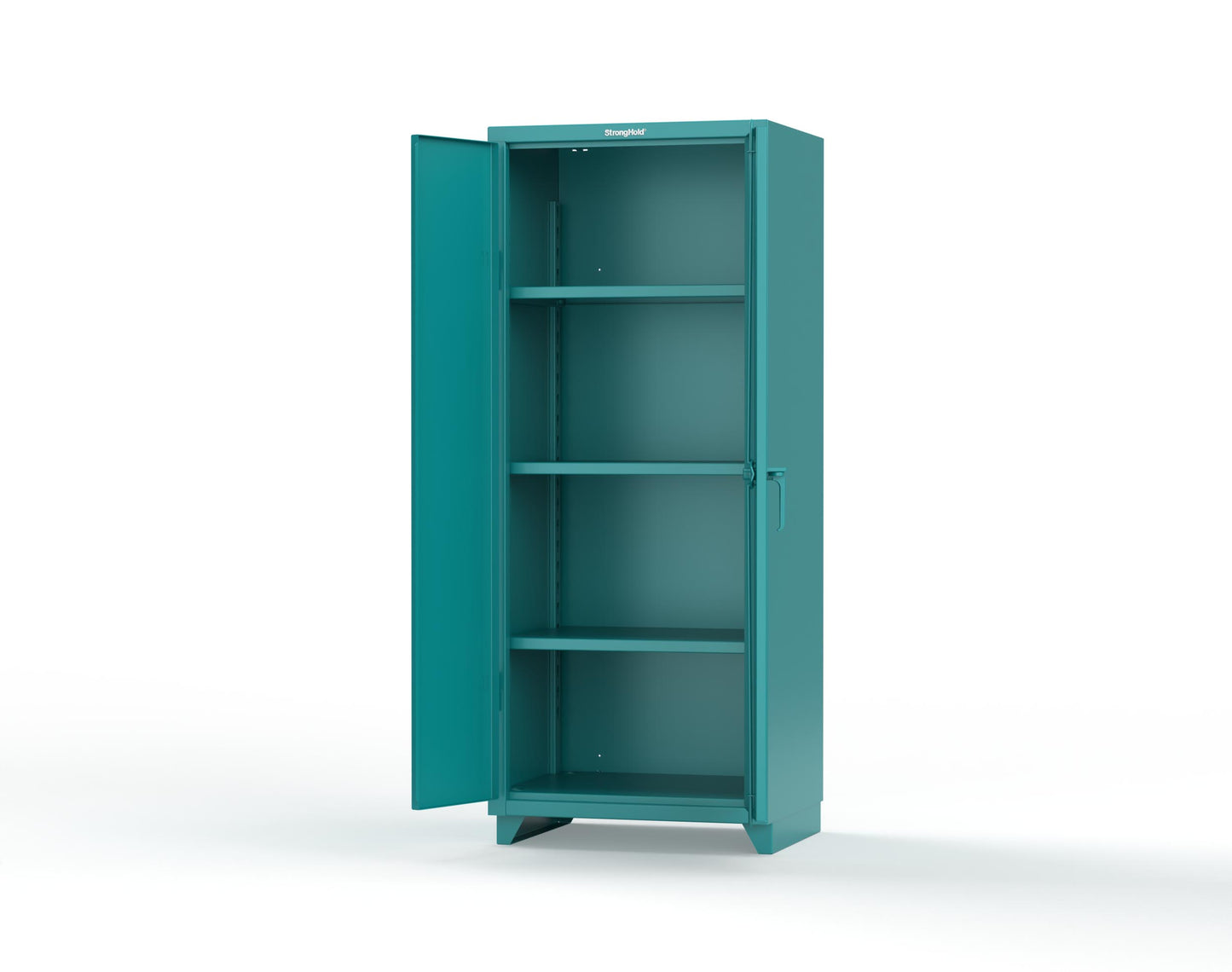 Extra Heavy Duty 14 GA Cabinet with 3 Shelves - 30 in. W x 24 in. D x 75 in. H - 2.66-243-L-5021