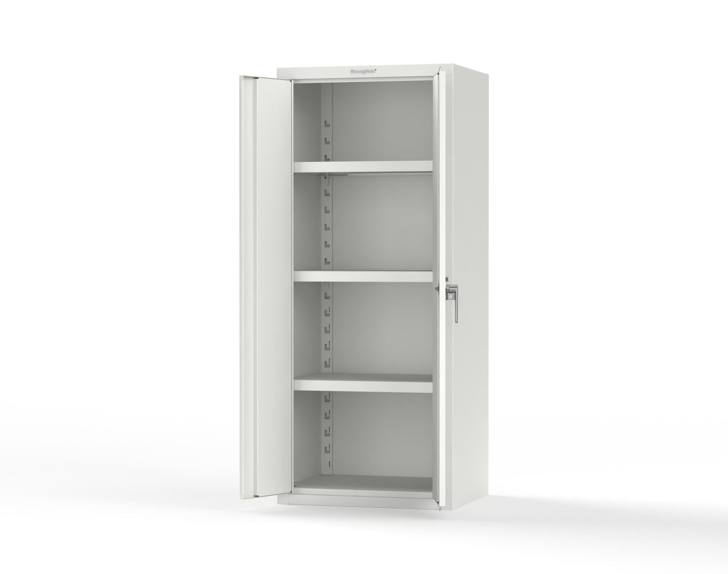 Heavy-Duty 18 GA Cabinet with 3 Shelves - 30 in. W x 24 in. D x 72 in. H - 2.66-243-P-9003