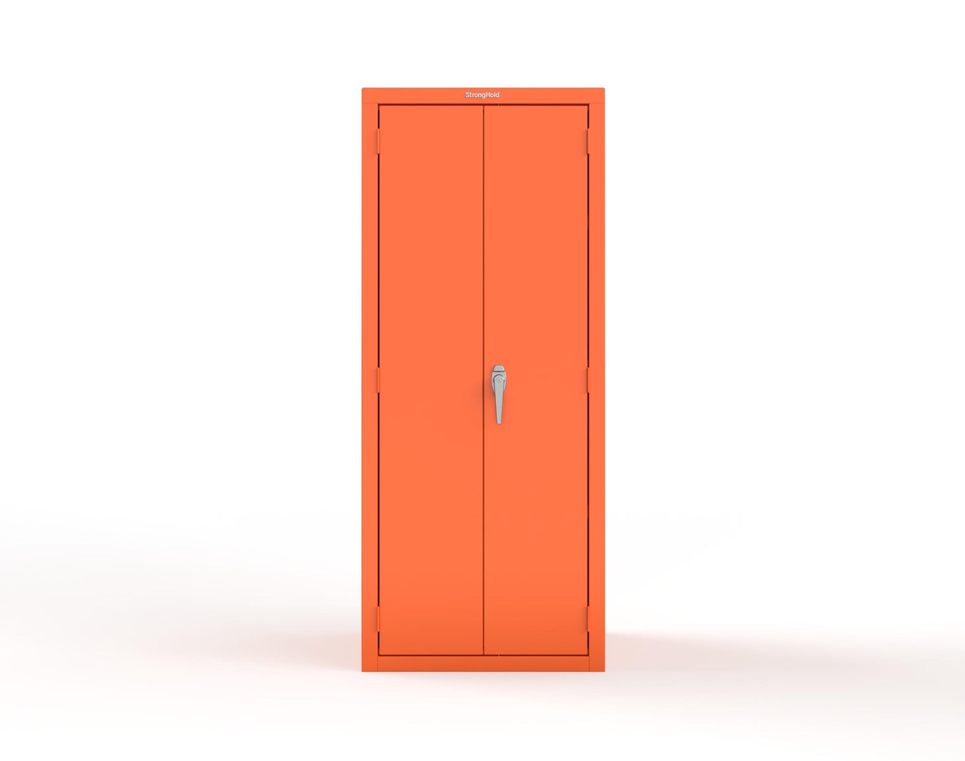 Heavy Duty 18 GA Janitorial Cabinet with 3 Half Shelves - 30 in. W x 24 in. D x 72 in. H - 2.66-BC-243-P-2009