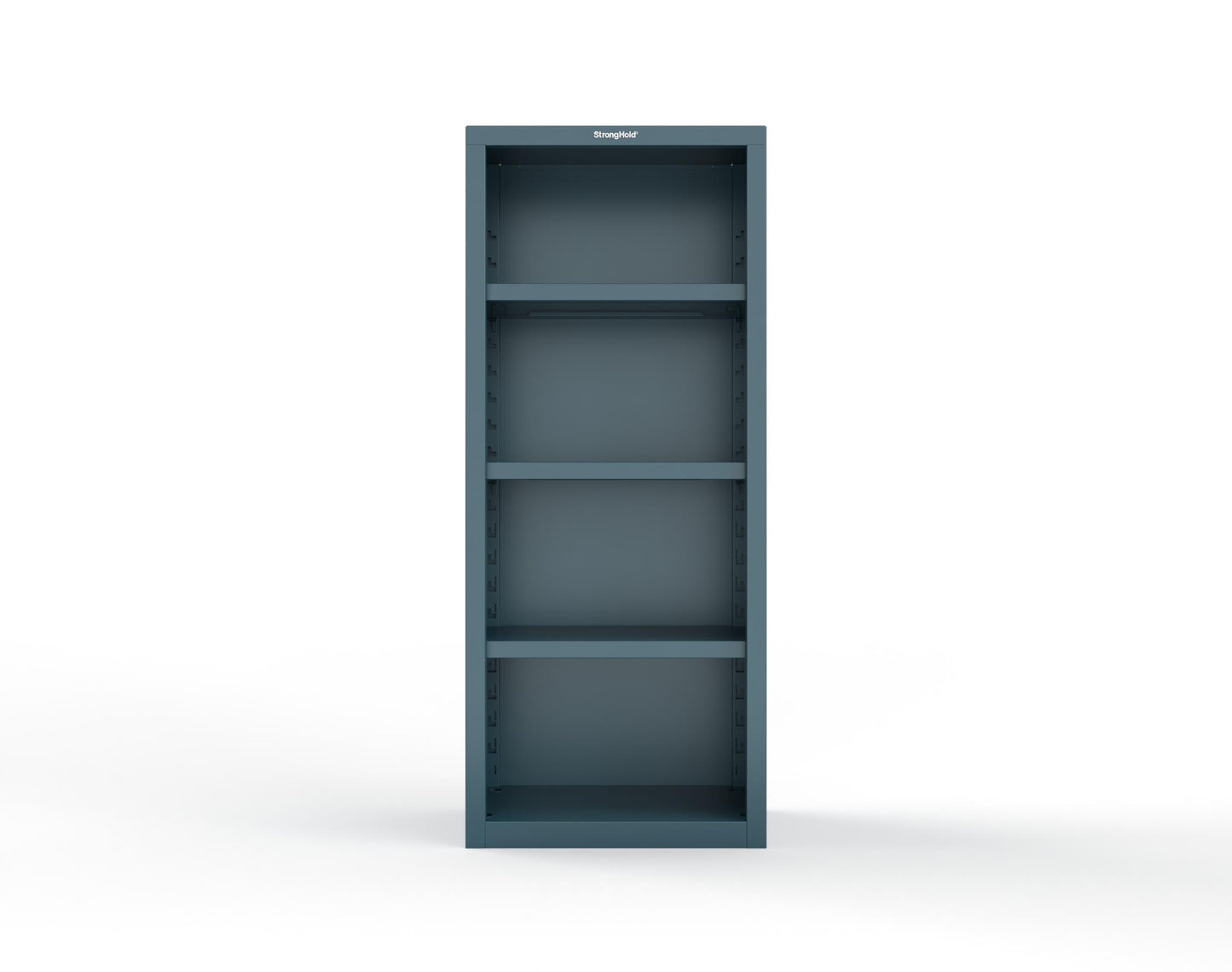Heavy Duty 18 GA Closed Shelving Unit with 3 Shelves - 30 in. W x 18 in. D x 72 in. H - 2.66-CSU-183-P-5001