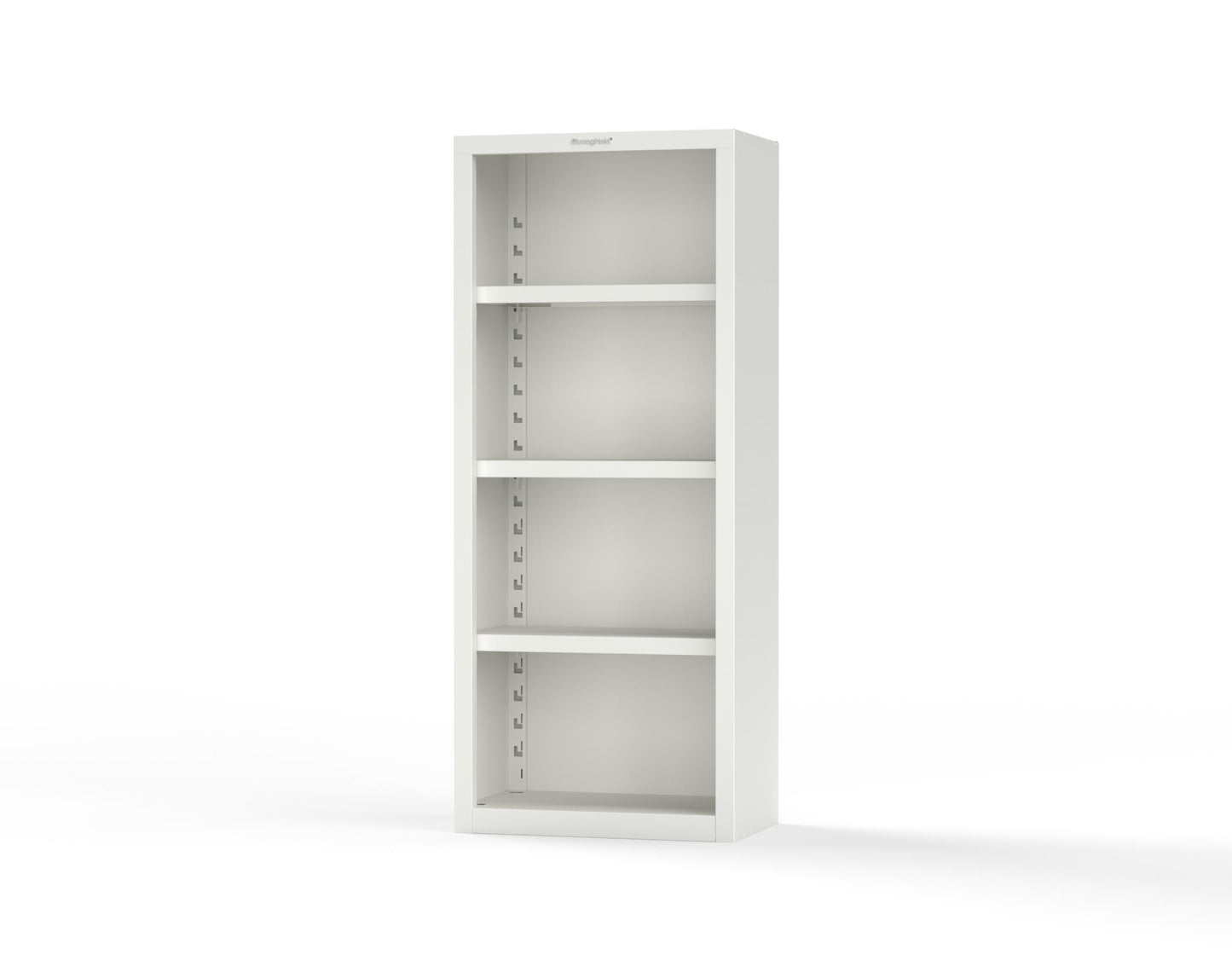 Heavy Duty 18 GA Closed Shelving Unit with 3 Shelves - 30 in. W x 18 in. D x 72 in. H - 2.66-CSU-183-P-9003