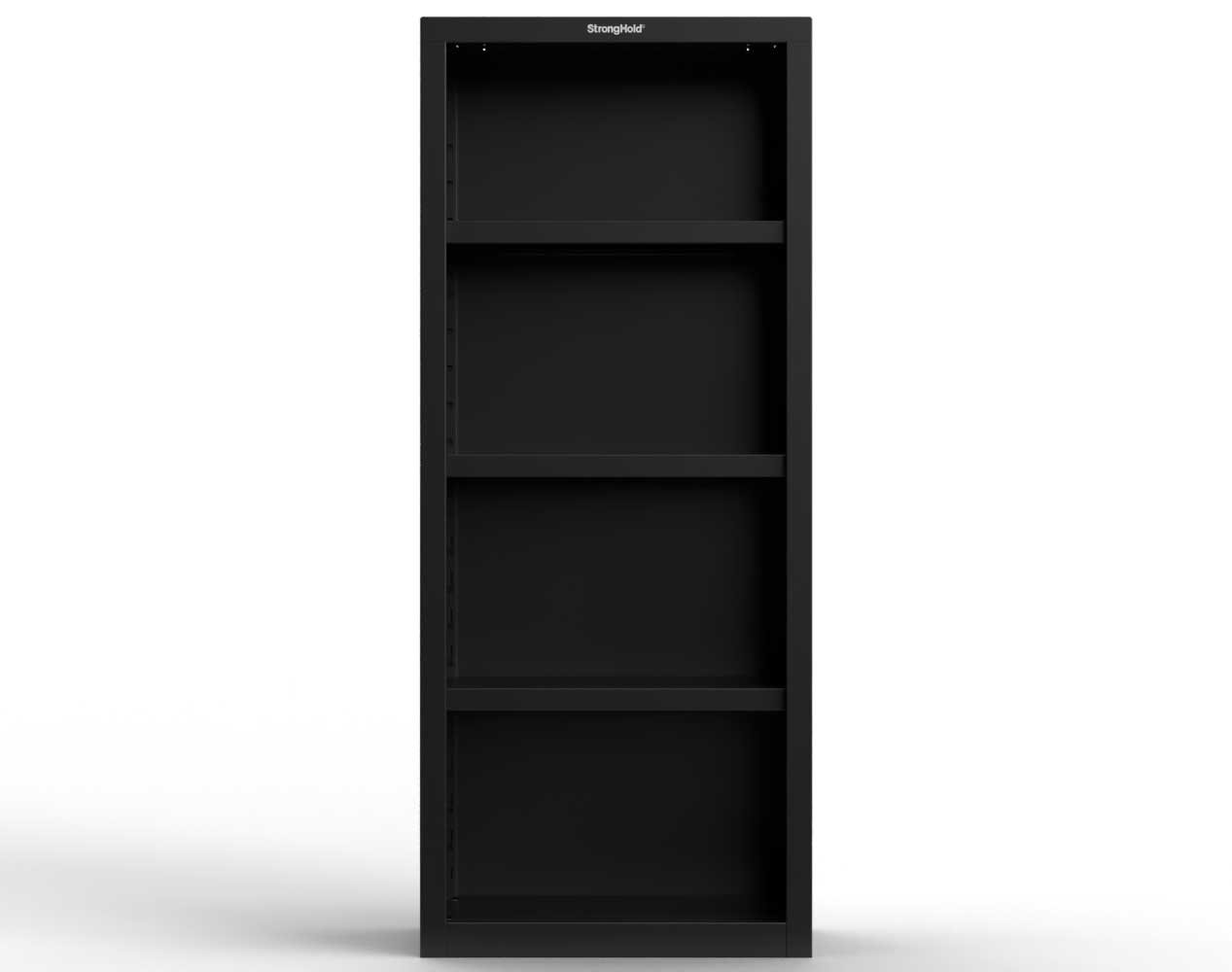 Heavy Duty 18 GA Closed Shelving Unit with 3 Shelves - 30 in. W x 18 in. D x 72 in. H