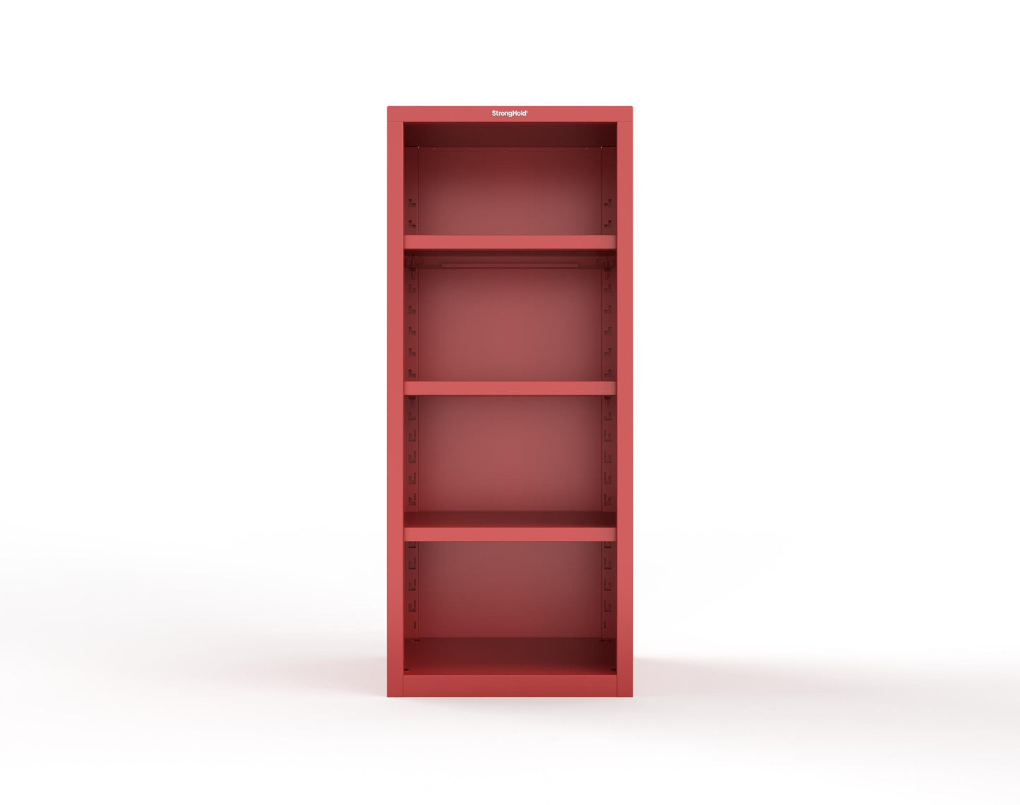 Heavy Duty 18 GA Closed Shelving Unit with 3 Shelves - 30 in. W x 24 in. D x 72 in. H - 2.66-CSU-243-P-3001