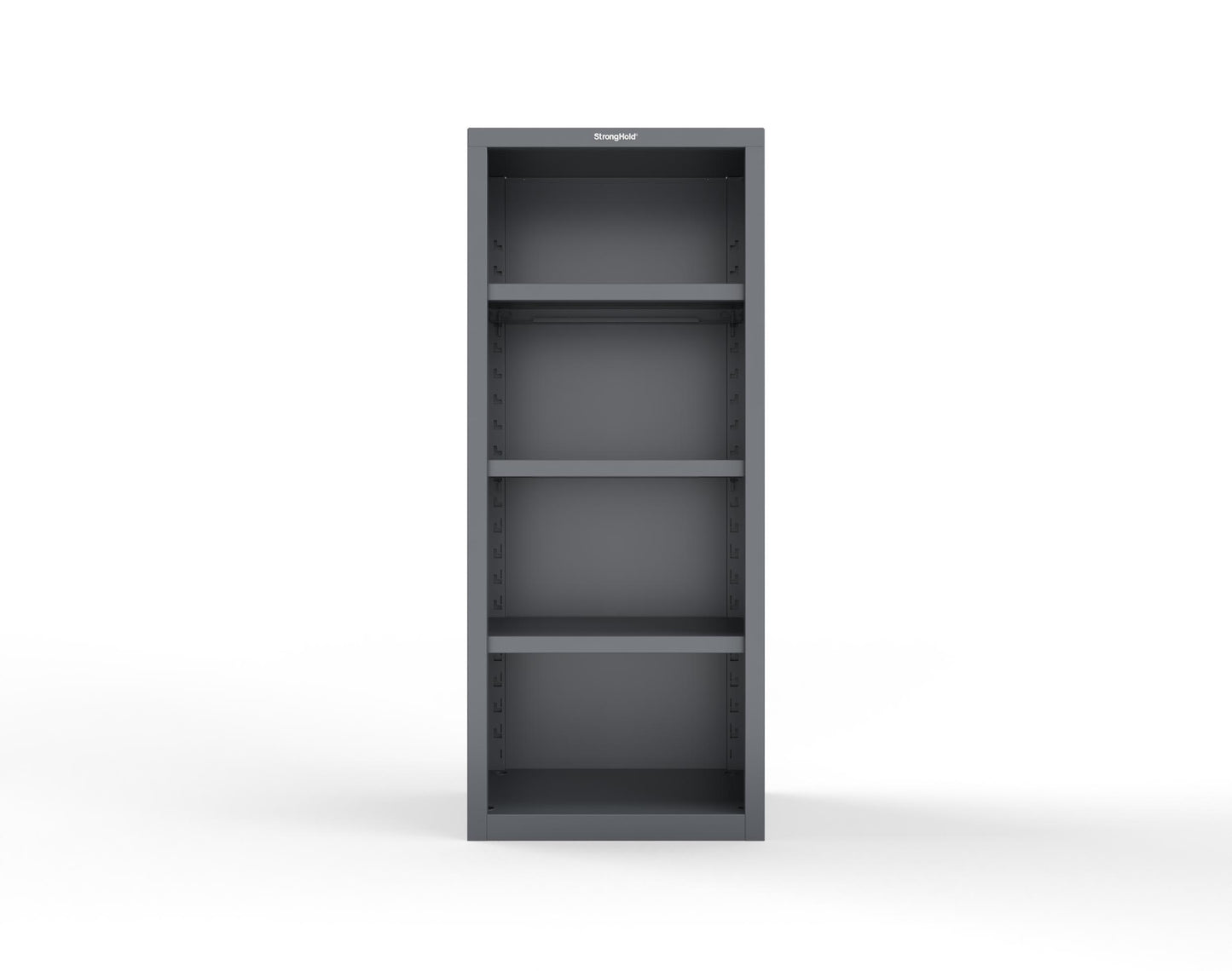 Heavy Duty 18 GA Closed Shelving Unit with 3 Shelves - 30 in. W x 24 in. D x 72 in. H - 2.66-CSU-243-P-7024