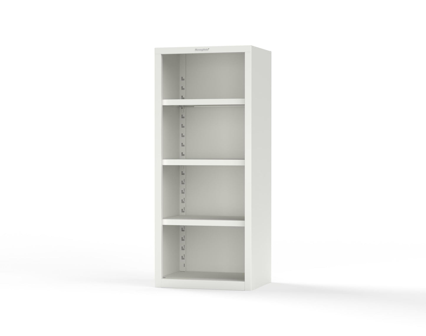 Heavy Duty 18 GA Closed Shelving Unit with 3 Shelves - 30 in. W x 24 in. D x 72 in. H - 2.66-CSU-243-P-9003