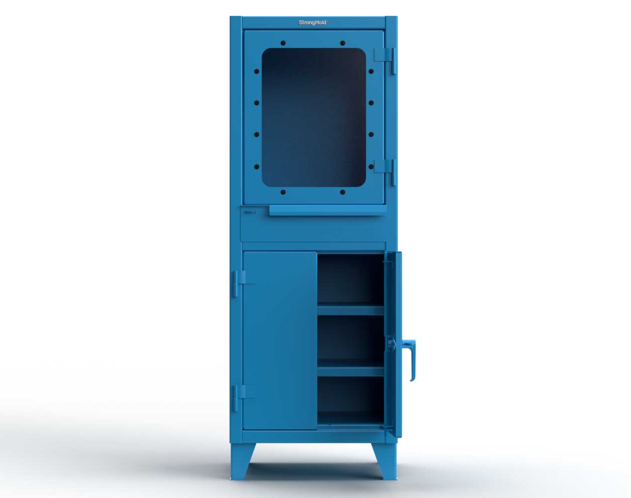 17 GA Computer Cabinet with Retractable Keyboard