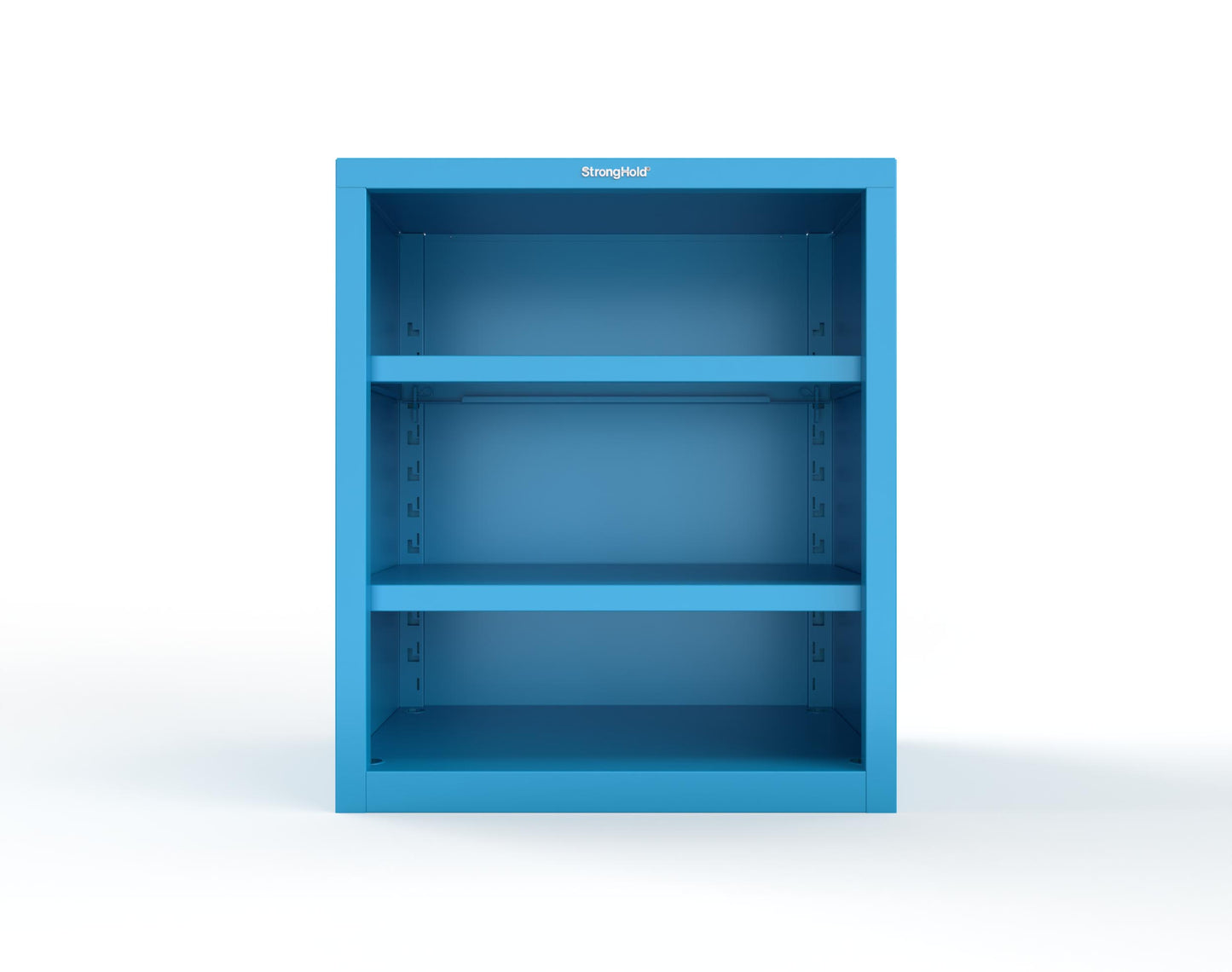 Heavy Duty 18 GA Counter-Height Closed Shelving Unit - 36 in. W x 24 in. D x 42 in. H - 33.6-CSU-242-P-5012