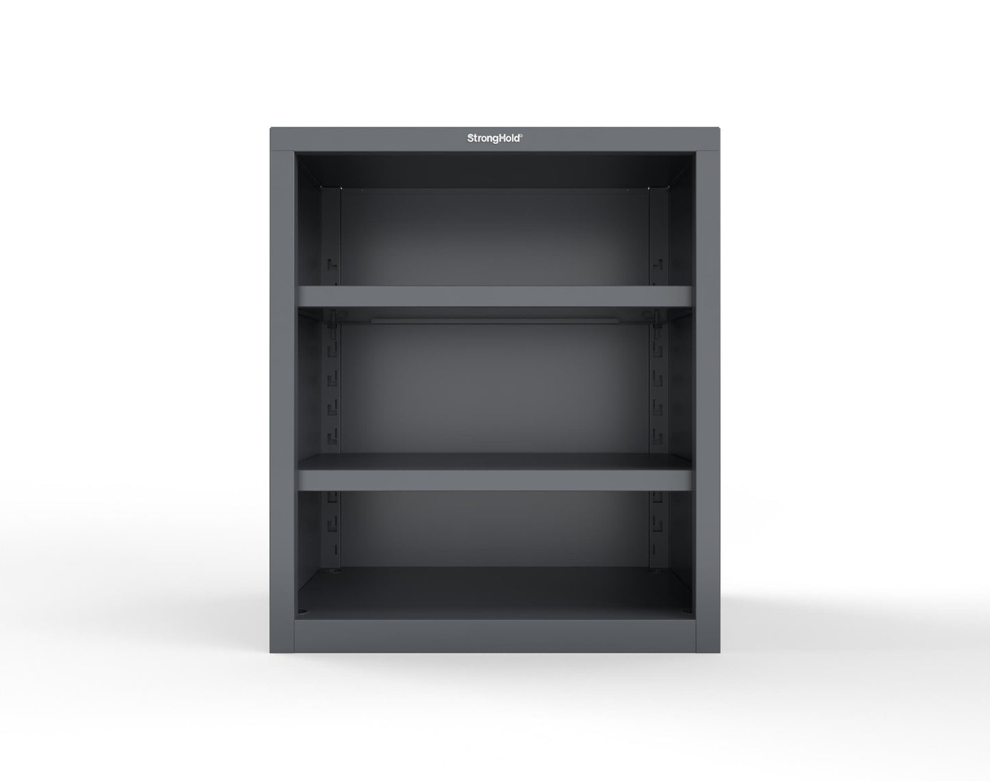 Heavy Duty 18 GA Counter-Height Closed Shelving Unit - 36 in. W x 24 in. D x 42 in. H - 33.6-CSU-242-P-7024