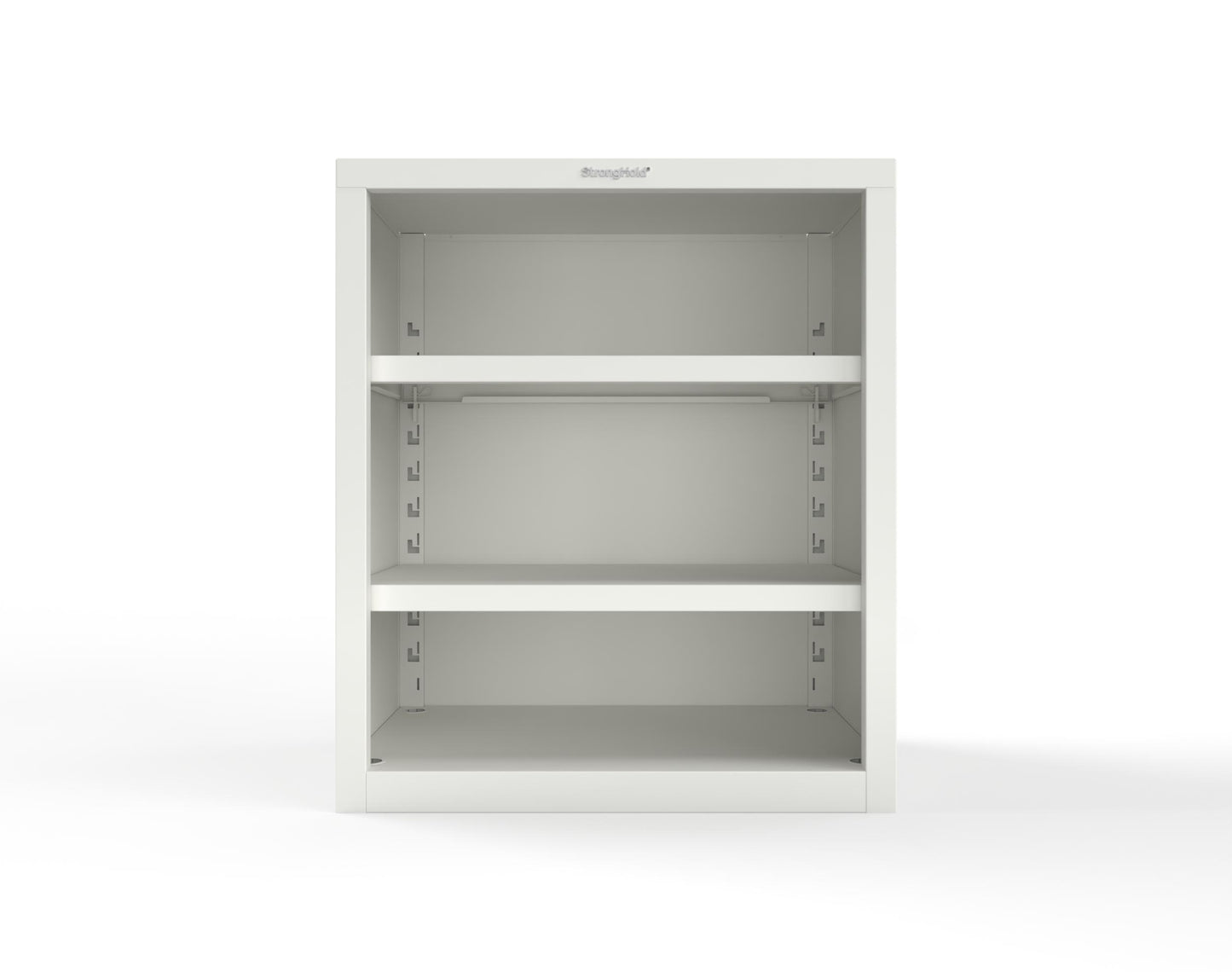Heavy Duty 18 GA Counter-Height Closed Shelving Unit - 36 in. W x 24 in. D x 42 in. H - 33.6-CSU-242-P-9003