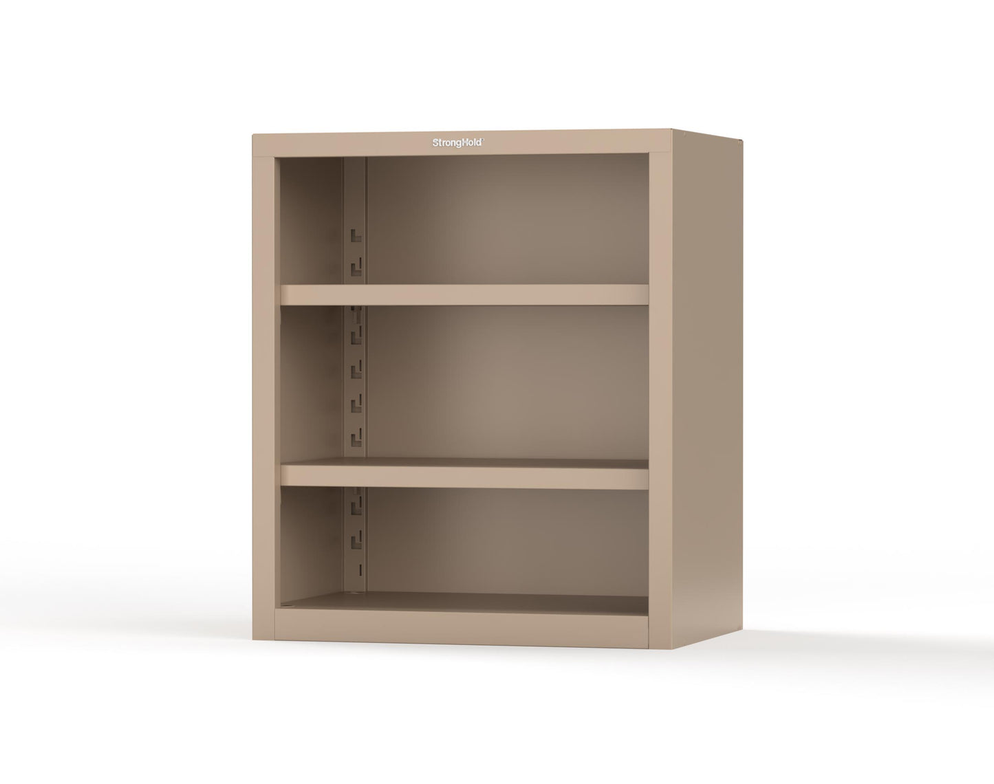 Heavy Duty 18 GA Counter-Height Closed Shelving Unit - 36 in. W x 24 in. D x 42 in. H - 33.6-CSU-242-P-1019