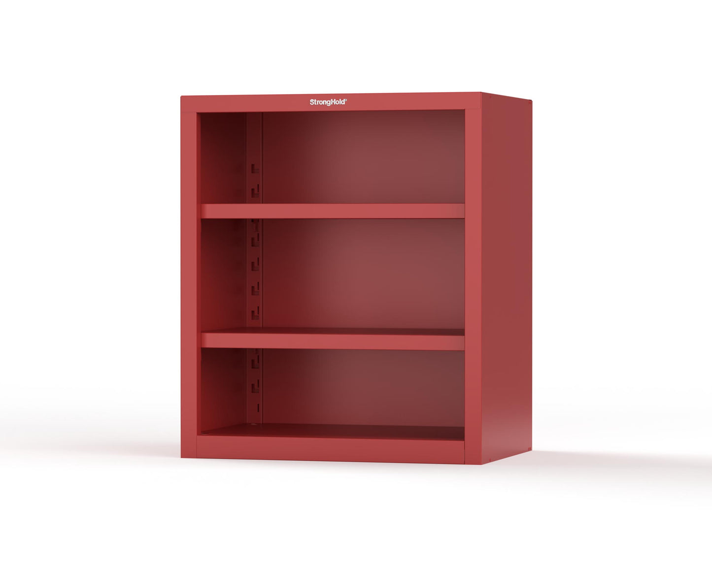 Heavy Duty 18 GA Counter-Height Closed Shelving Unit - 36 in. W x 24 in. D x 42 in. H - 33.6-CSU-242-P-3001