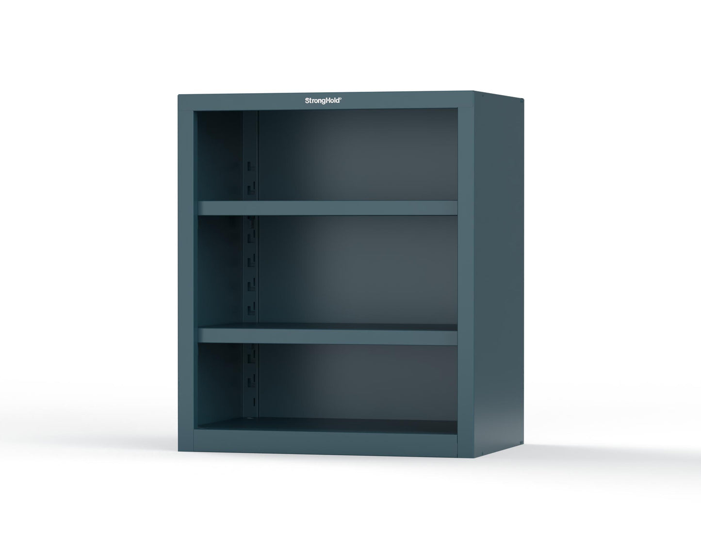 Heavy Duty 18 GA Counter-Height Closed Shelving Unit - 36 in. W x 24 in. D x 42 in. H - 33.6-CSU-242-P-5001