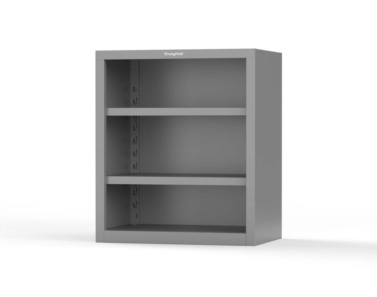 Heavy Duty 18 GA Counter-Height Closed Shelving Unit - 36 in. W x 24 in. D x 42 in. H - 33.6-CSU-242-P-7037