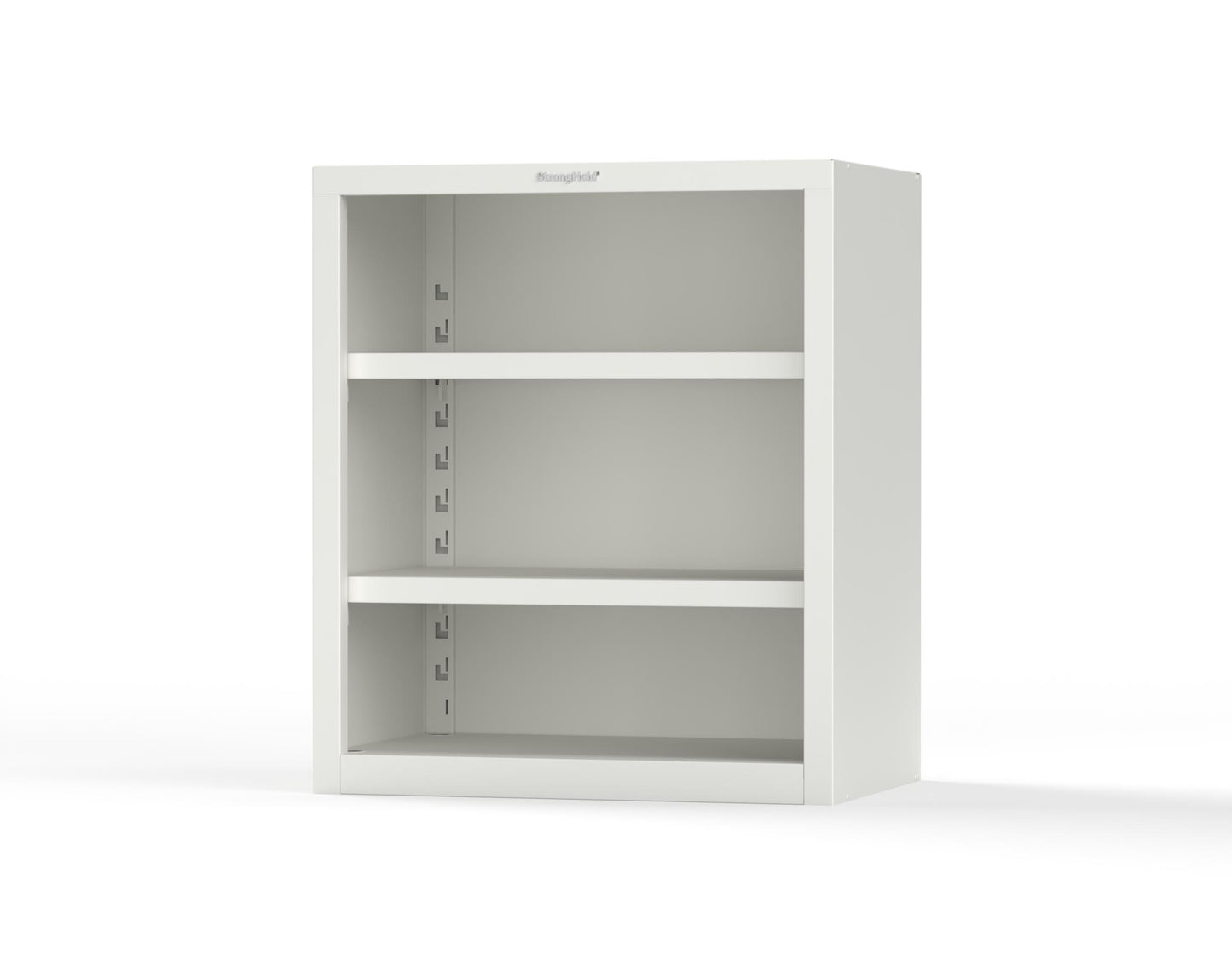 Heavy Duty 18 GA Counter-Height Closed Shelving Unit - 36 in. W x 24 in. D x 42 in. H - 33.6-CSU-242-P-9003
