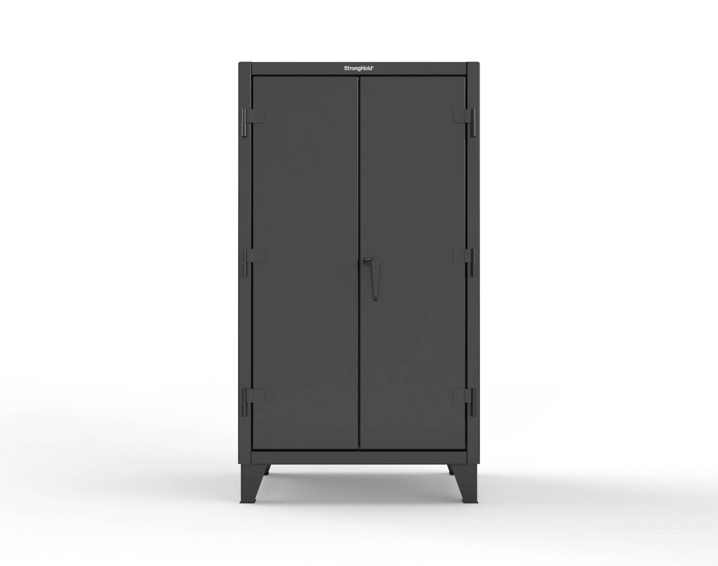 Extreme Duty 12 GA Cabinet with 3 Shelves - 36 In. W x 24 In. D x 66 In. H - 35-243-9005