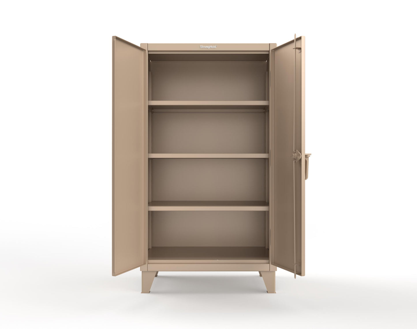 Extreme Duty 12 GA Cabinet with 3 Shelves - 36 In. W x 24 In. D x 66 In. H - 35-243-1019
