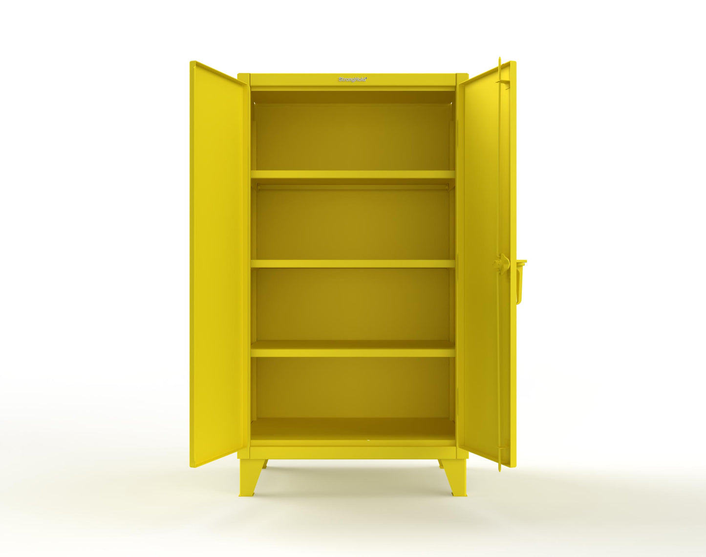 Extreme Duty 12 GA Cabinet with 3 Shelves - 36 In. W x 24 In. D x 66 In. H - 35-243-1021